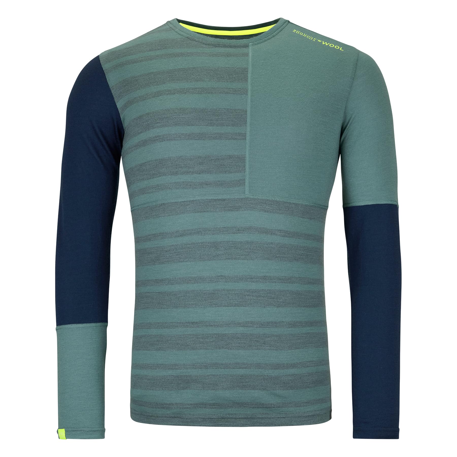 Ortovox Herren 185 Rock N Wool Long Sleeve M T-Shirt (1er Pack)