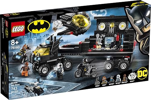 Miniatura 4 de LEGO DC Mobile Bat Base 76160 Batman - Juguete de construcción de Batcueva de Gotham City y minifiguras de acción gran regalo de Batman para niños