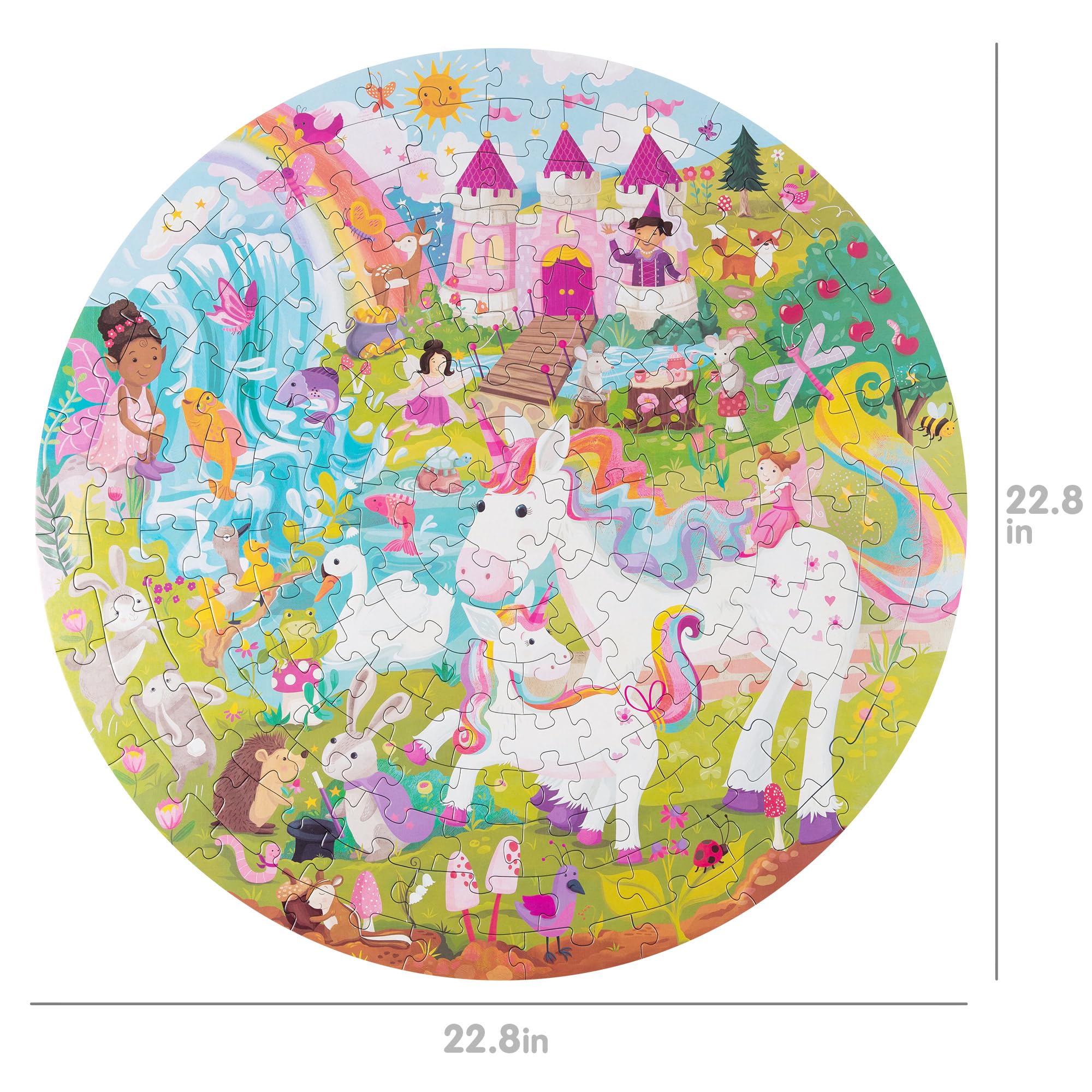 Amazon.com: Unicorn Jigsaw Puzzle for Kids Ages 5-8 - 150