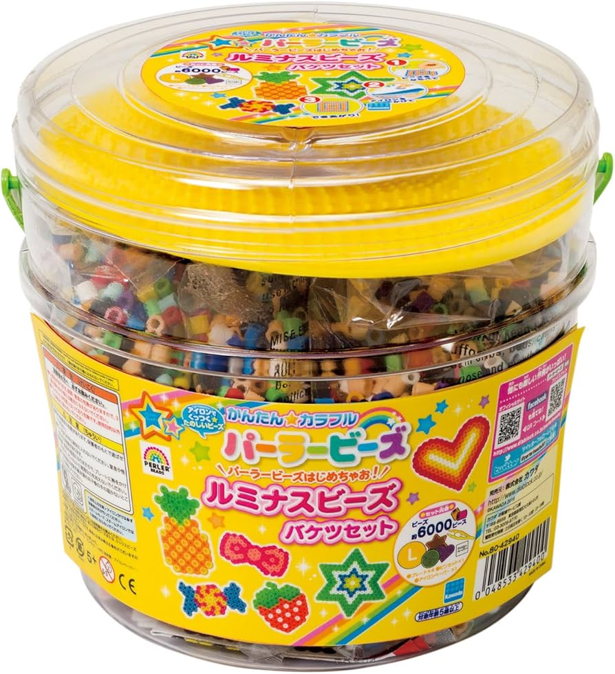 Amazon.co.jp: カワダ(Kawada) パーラービーズ ルミナスビーズ バケツ Amazon.co.jp: カワダ(Kawada) パーラービーズ ルミナスビーズ バケツ