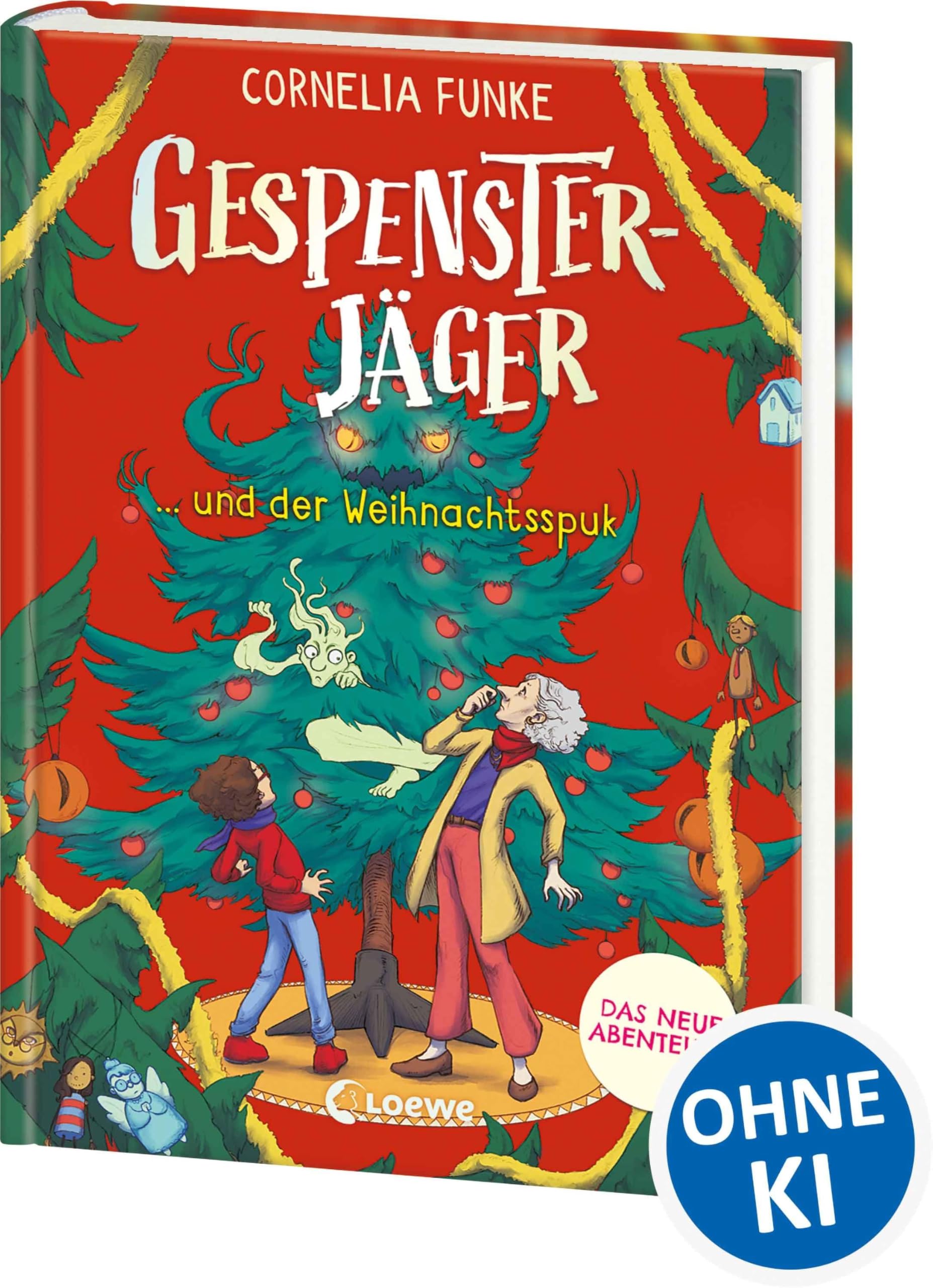 Gespensterjäger und der Weihnachtsspuk (Band 5) - Mit 8 illustrierten Farbseiten: Der lang ersehnte fünfte Band der Klassiker-Reihe von Cornelia ... Gruselabenteuer mit viel Humor ab 8 Jahren
