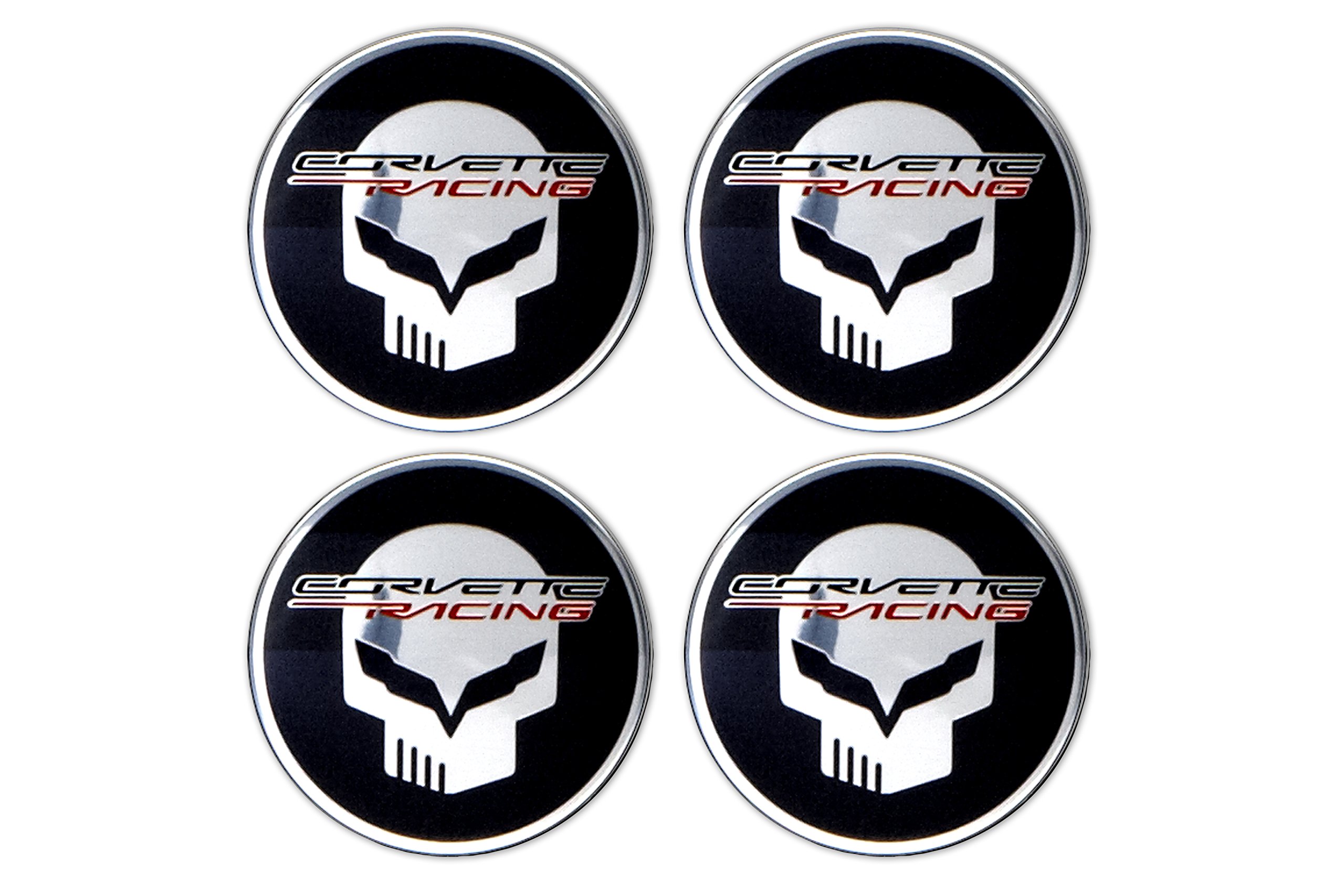 GM Accessories 22782986 Button Style Center Cap in Gun Metal with Jake Logo