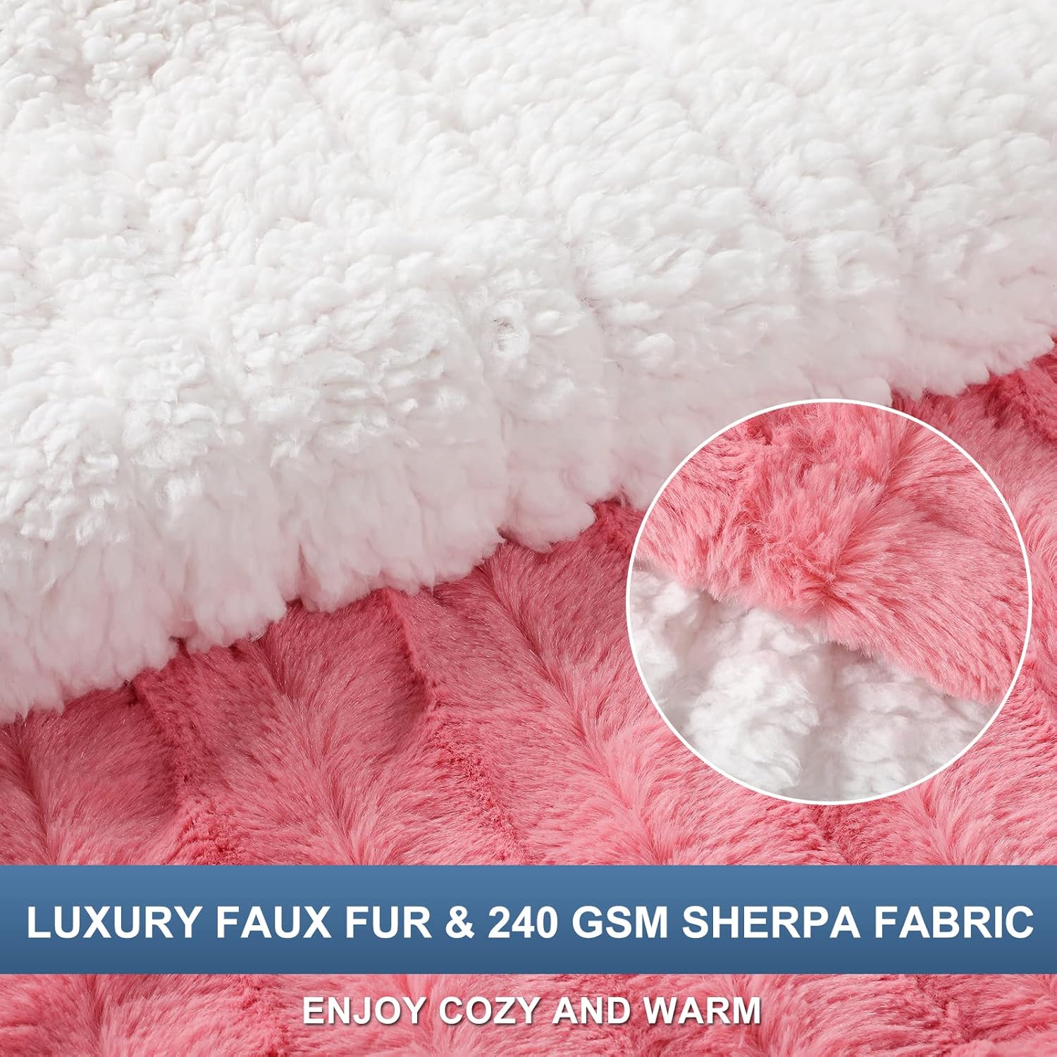 review BILICOLOR Heated Blanket Electric Throw Luxury Faux Fur Fast Sherpa Heating Blanket 50