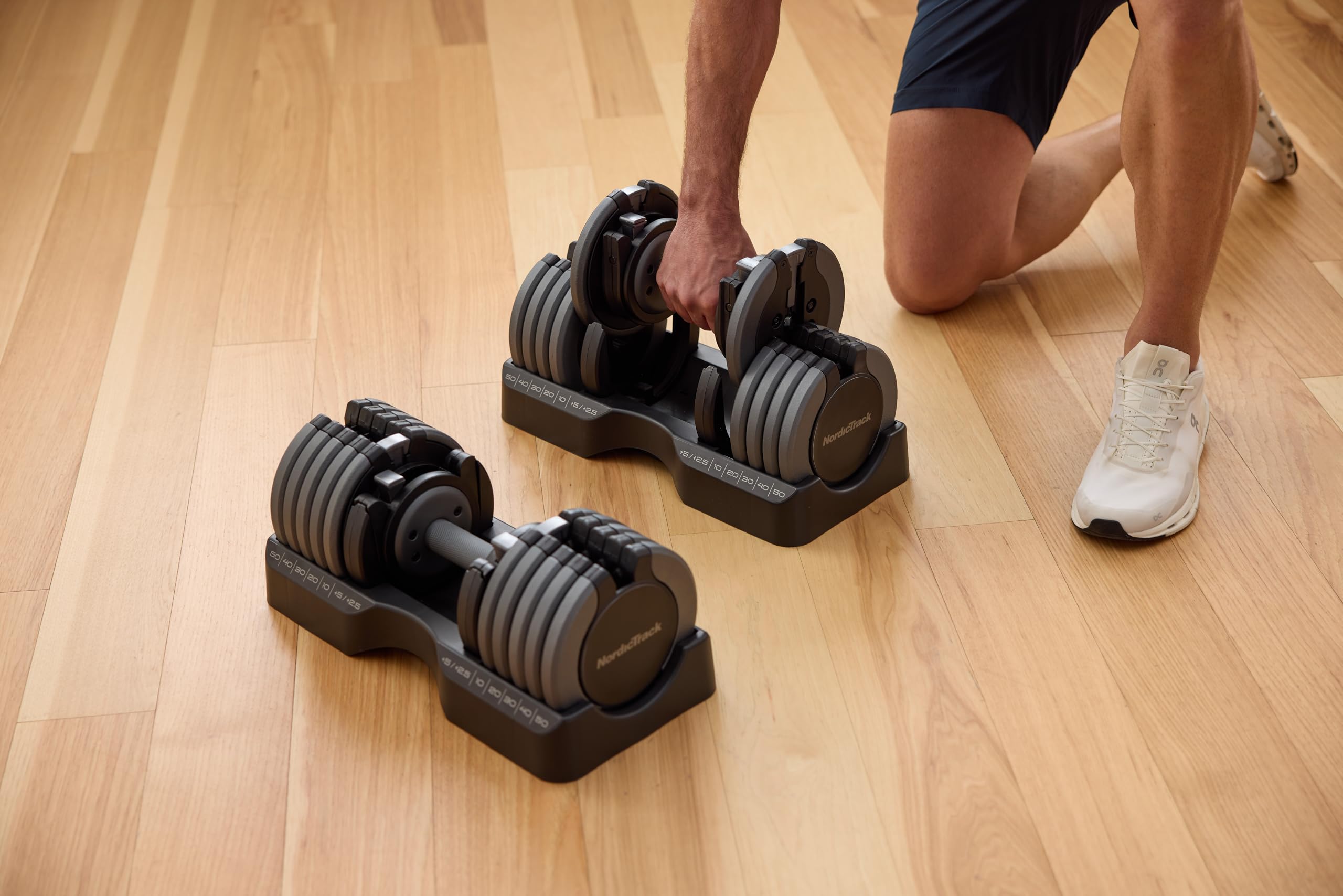 Select-a-Weight Adjustable Dumbbells