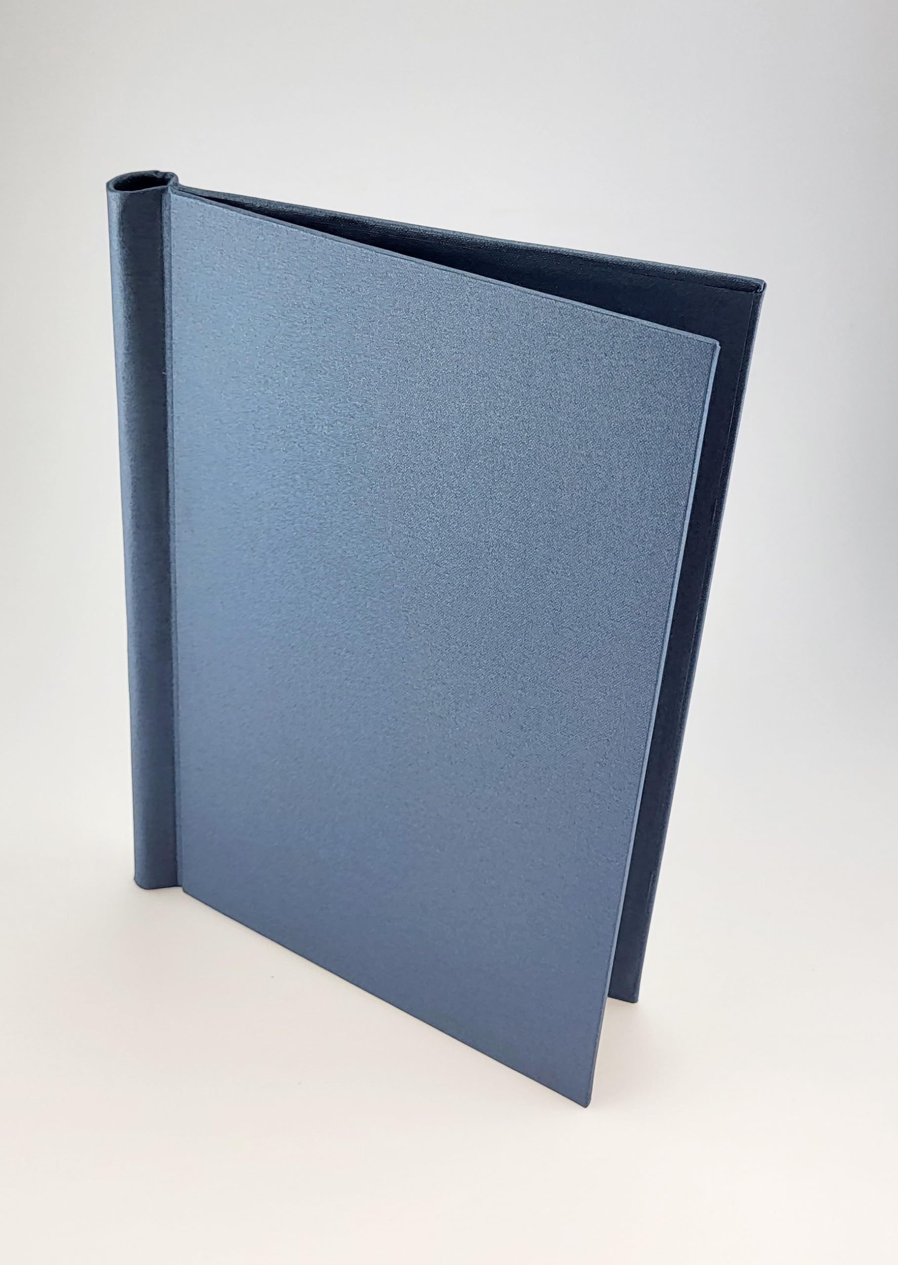 Klemmbinder Metallium Taubenblau, A4