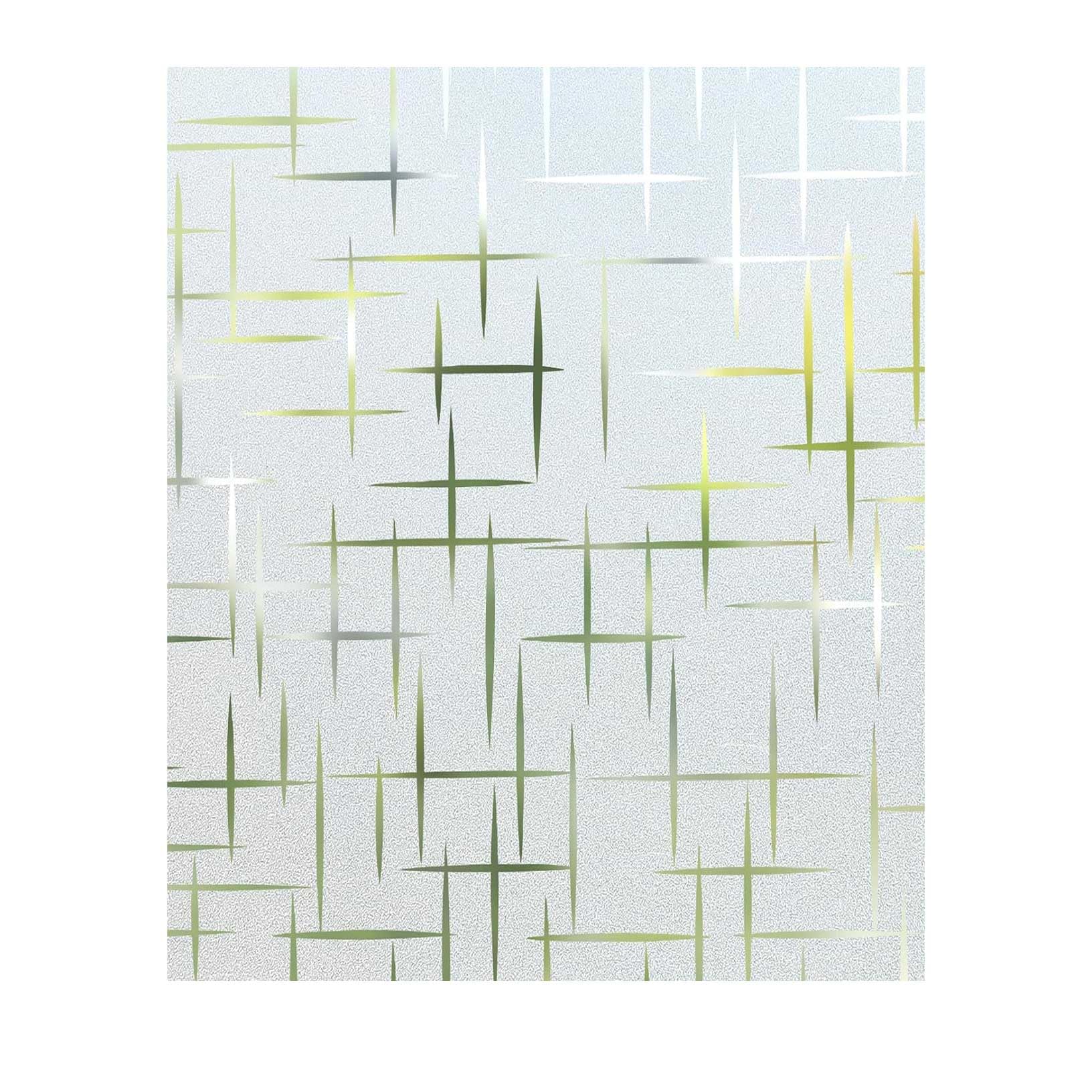 Vinilos para Cristales 60 x 370 cm Adhesión Estática sin Adhesivo Vinilo Ventana Privacidad Privacidad, Protección UV para Cocina, Dormitorio, Hogar y Oficina, D