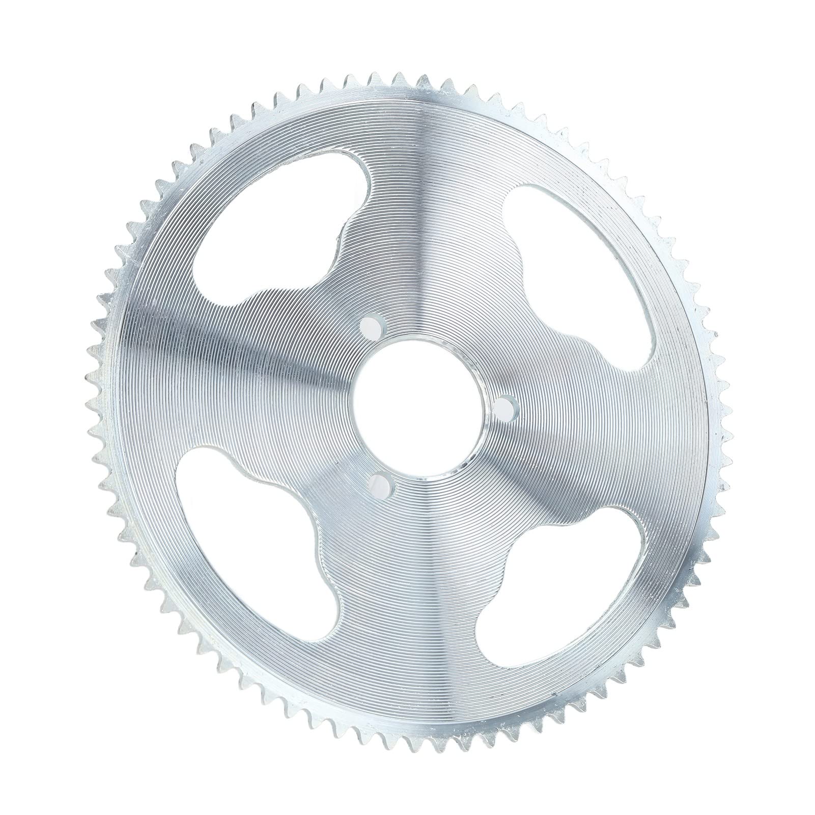 Drfeify Kit Catena e Pignone 80T 25H 34mm Pignone 3 Fori 10T Pignone Catena Foro H 146 Maglie Catena Adatta per Motore 1020