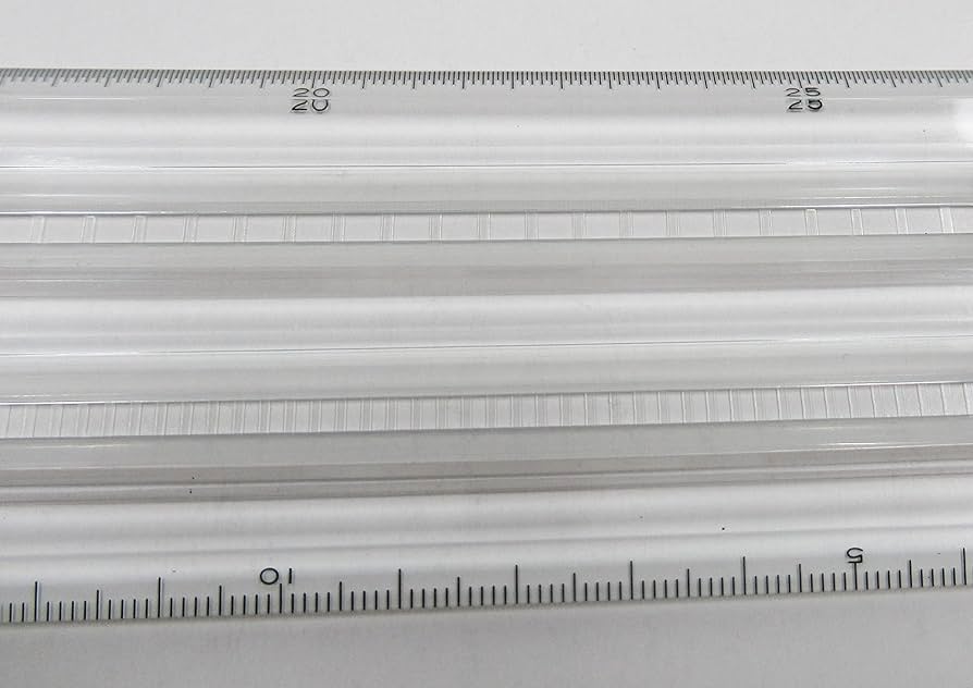 UCHIDA　点線スケール30cm型 製図　定規 マービー ウチダ(マービー) 点線スケール 30cm×5mm 品番：1