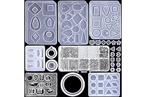 Paxcoo Silicone Jewelry Mold and Earring Making Kit