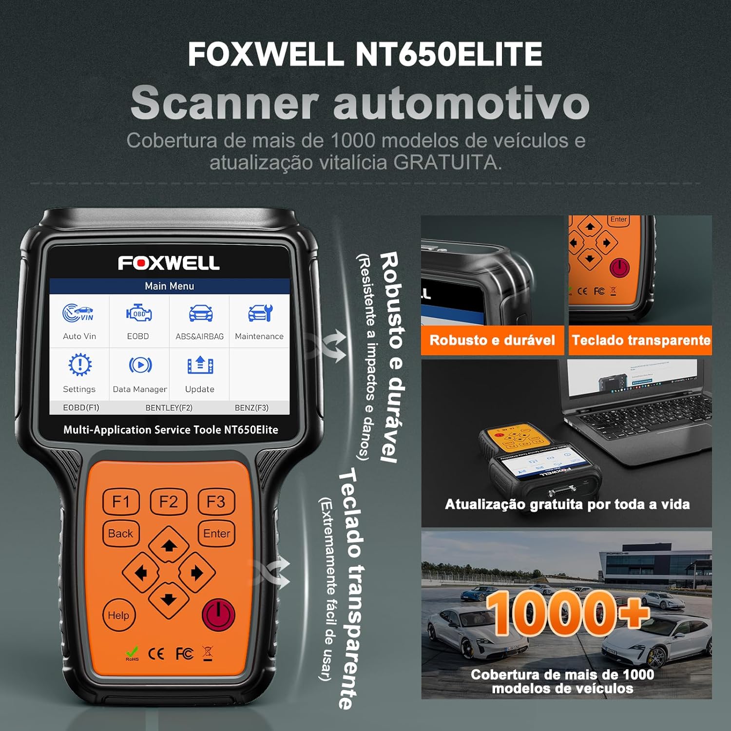 Review do FOXWELL NT650 Elite: Testado por 7 dias em mecânica automotiva