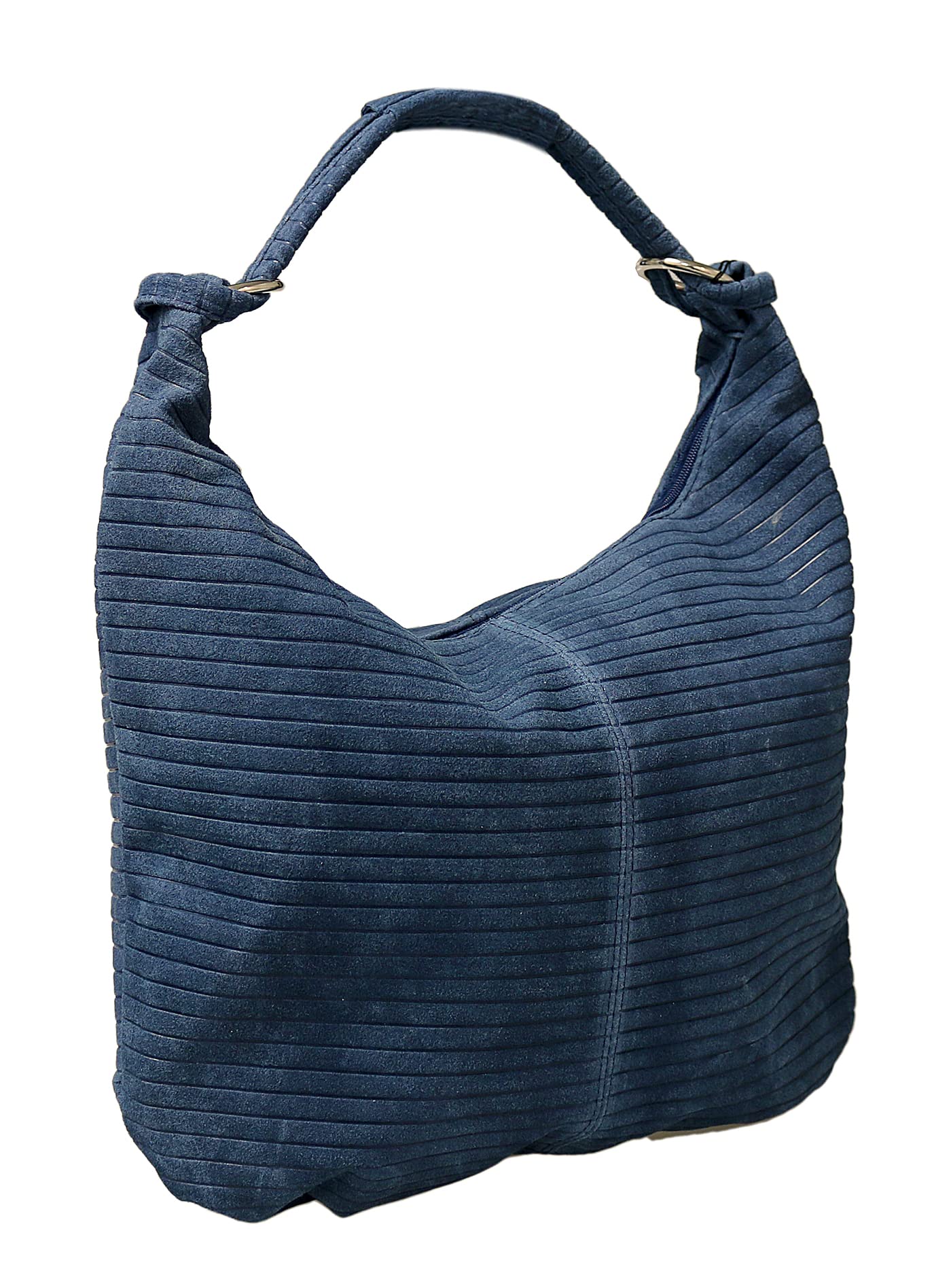 Jeans Leather Large Hobo Relaxed Suede Shoulder Bag