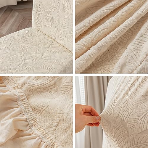 Miniatura 5 de Fundas impermeables para sillas de comedor, fundas elásticas para sillas Parsons, para comedor, cocina, funda protectora para silla de comedor,