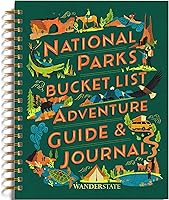 Wanderstate National Parks Bucket List Journal: All-in-One Planner, Guide, Adventure Journal & Stamp Book for 63 Parks