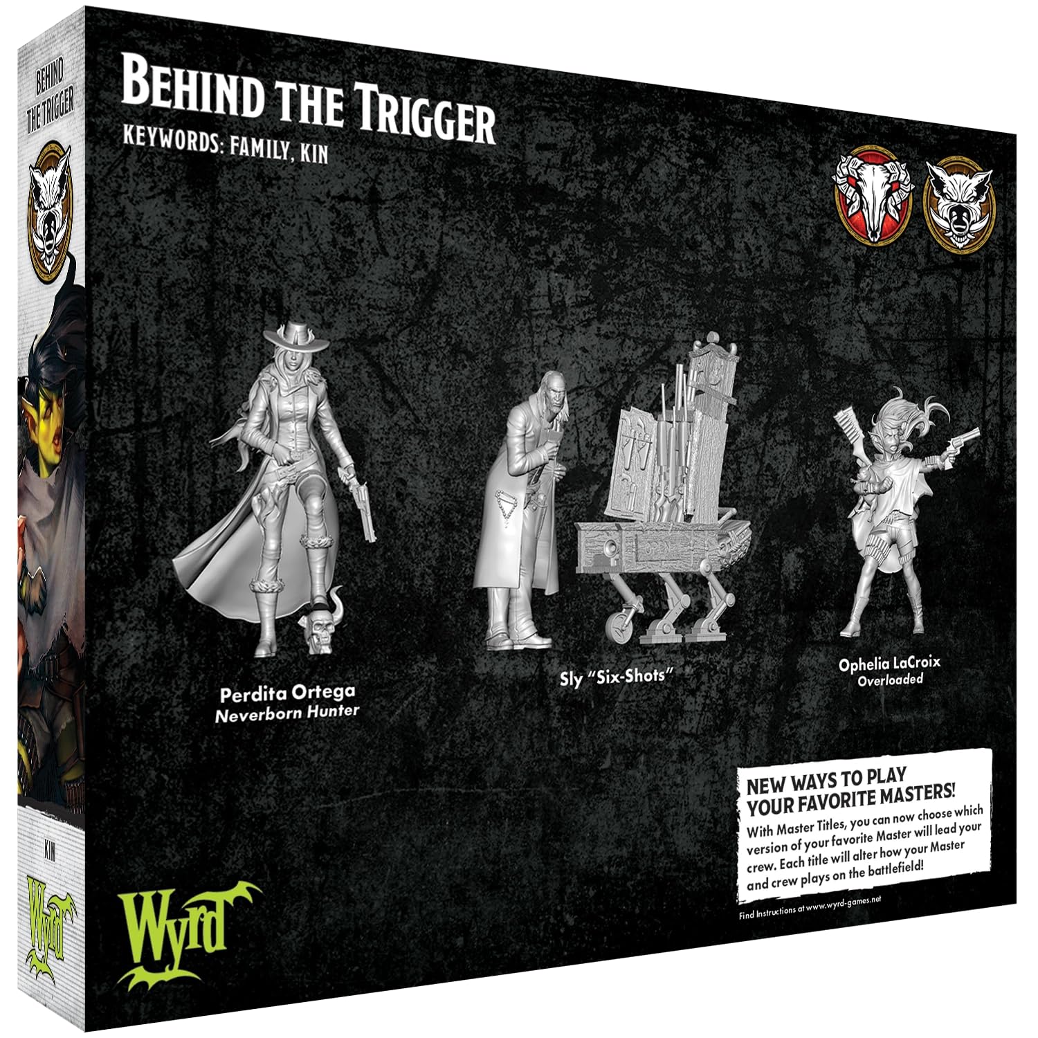 Amazon.com: Malifaux Third Edition Behind The Trigger : Wyrd