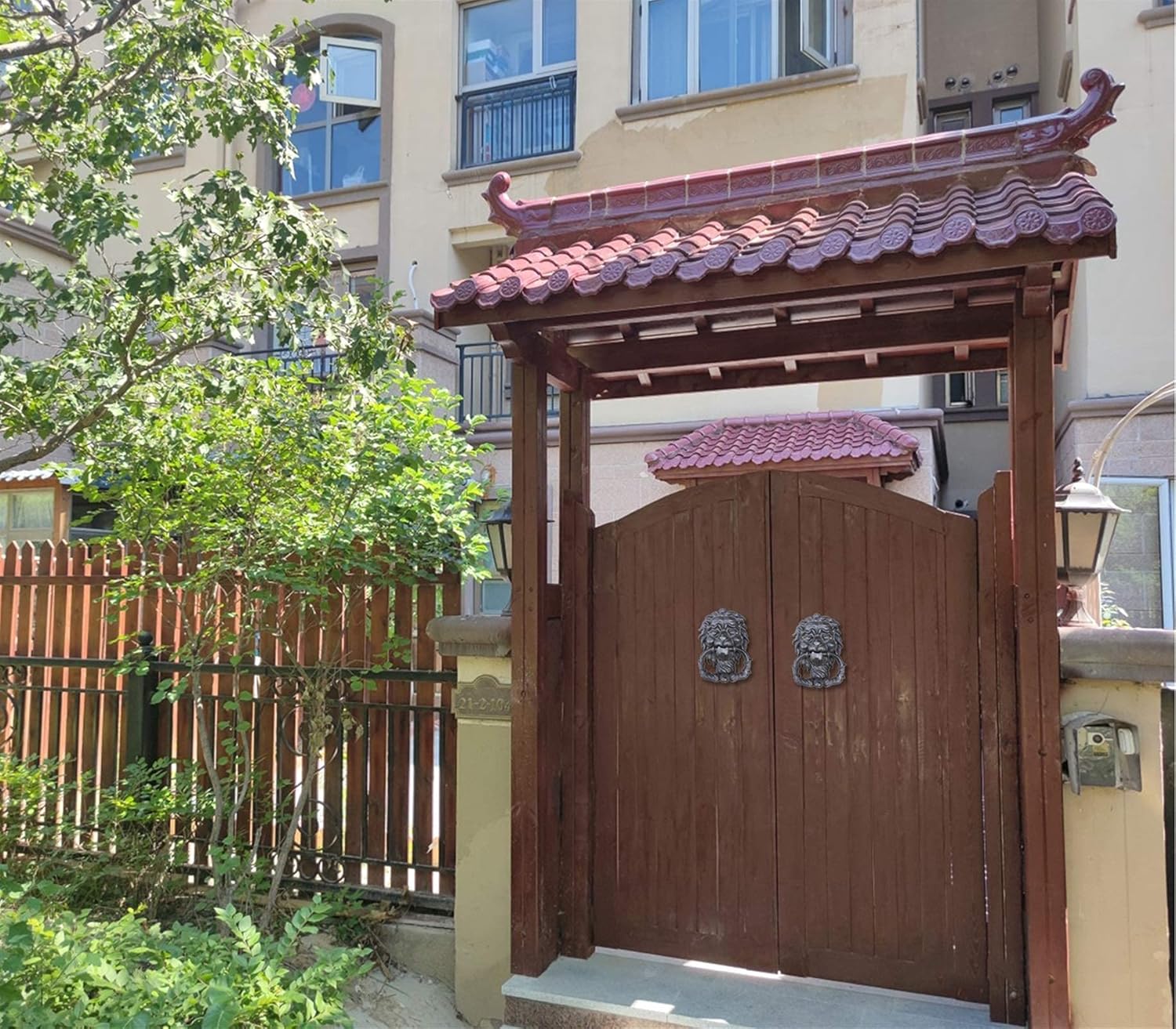 Luxury Wall Decor Restorer Supply Solemn Front Door Knocker Old and Rusty Old Man Finish Vintage Garden Fence Gate Knockers Cottage Pull Ring Knobs for Home Cabinet Decorations for The Home