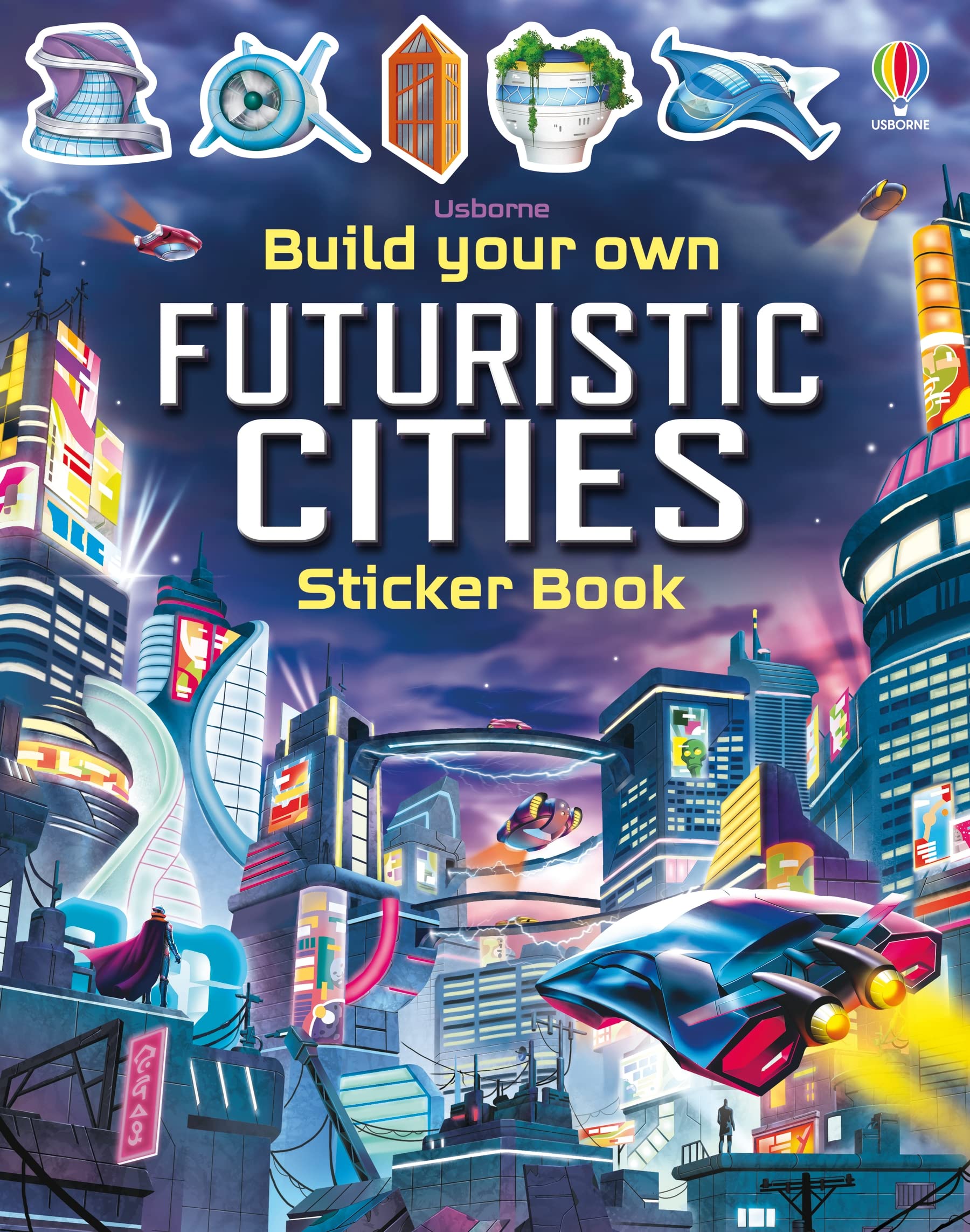 Sam Smith Build Your Own Futuristic Cities Paperback Book