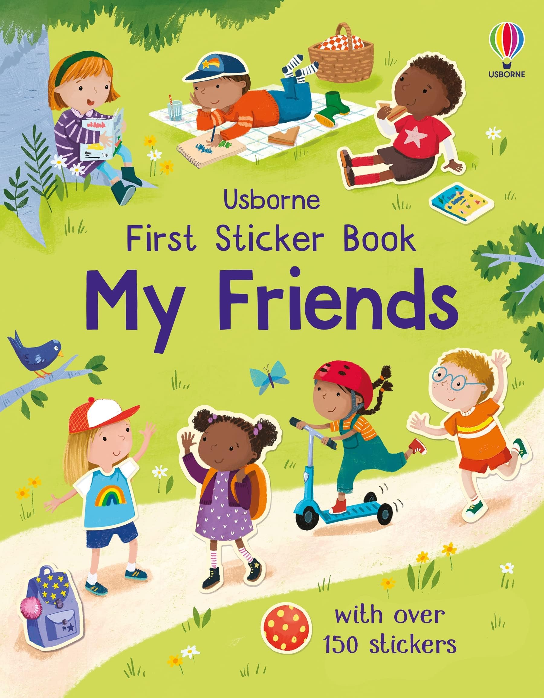 First Sticker Book My Friends (First Sticker Books)