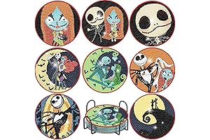 Disney Diamond Dotz Halloween Coasters Kits