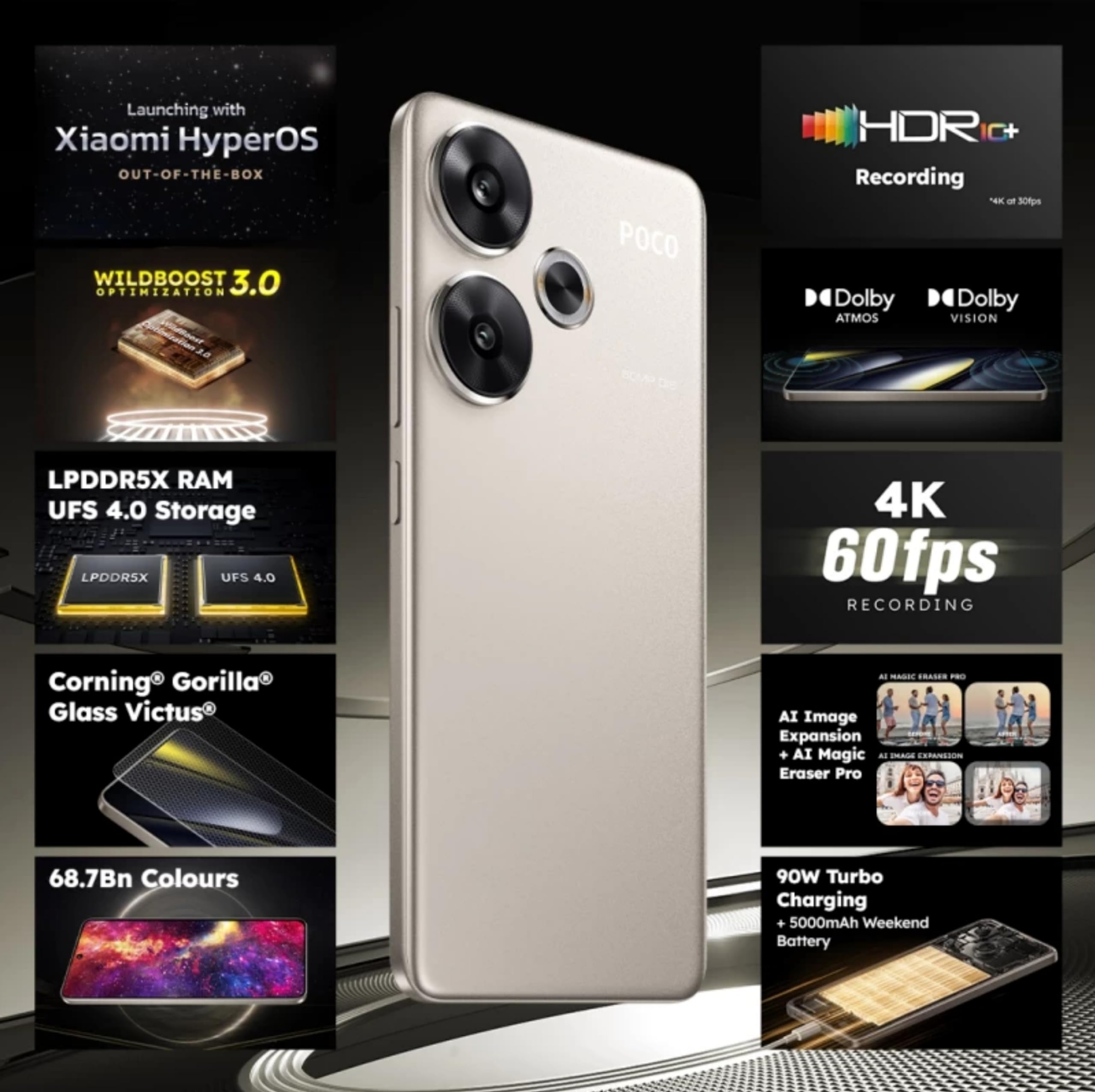 POCO F6 Pro｜価格比較・SIMフリー・最新情報 - 価格.com POCO F6