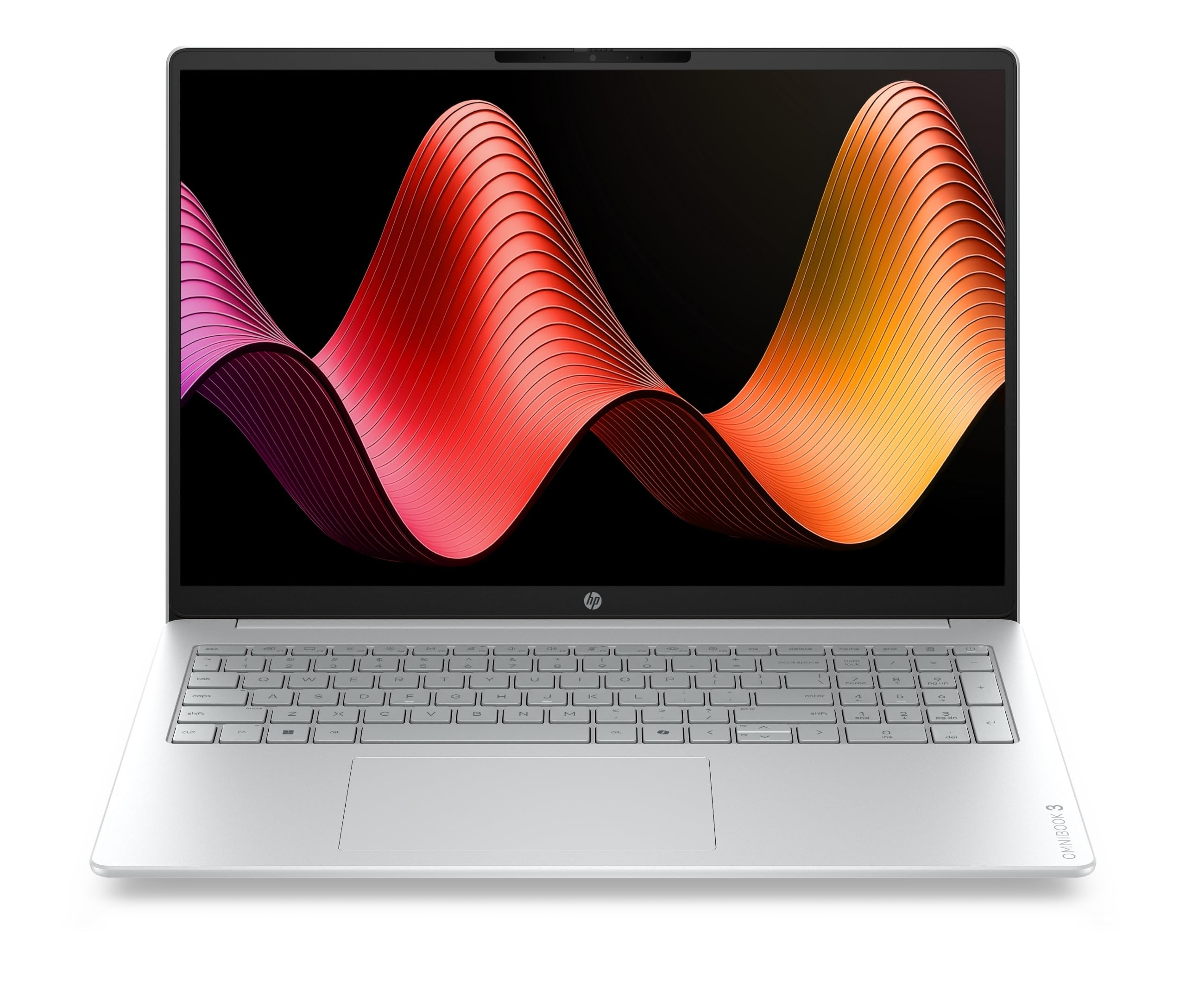 HP OmniBook 3 16-bu0004slx, Notebook, Intel Core 5 120U, 12GB RAM, 512GB SSD, Intel Graphics, Display 16 2K Antiriflesso IPS 300 Nits, Windows 11, Argento