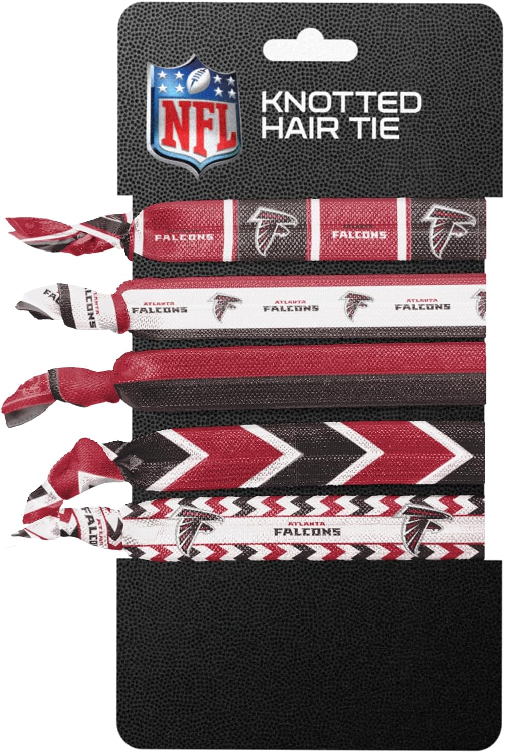Littlearth NFL Knotted Hair Ties - Officially Licensed Teams & Colors