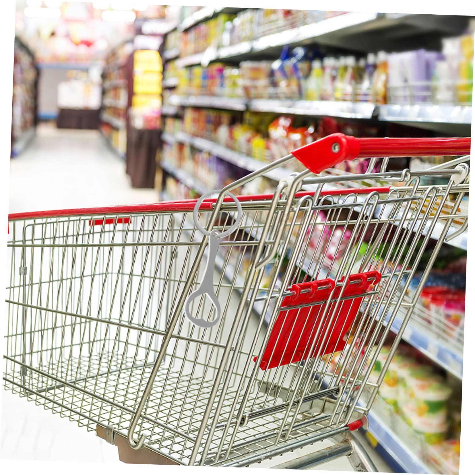 BESPORTBLE Portachiavi Con Gettone Per Della Design Portachiavi Rimovibile Per Trolley Accessorio Pratico E Leggero Per Ogni Occasione