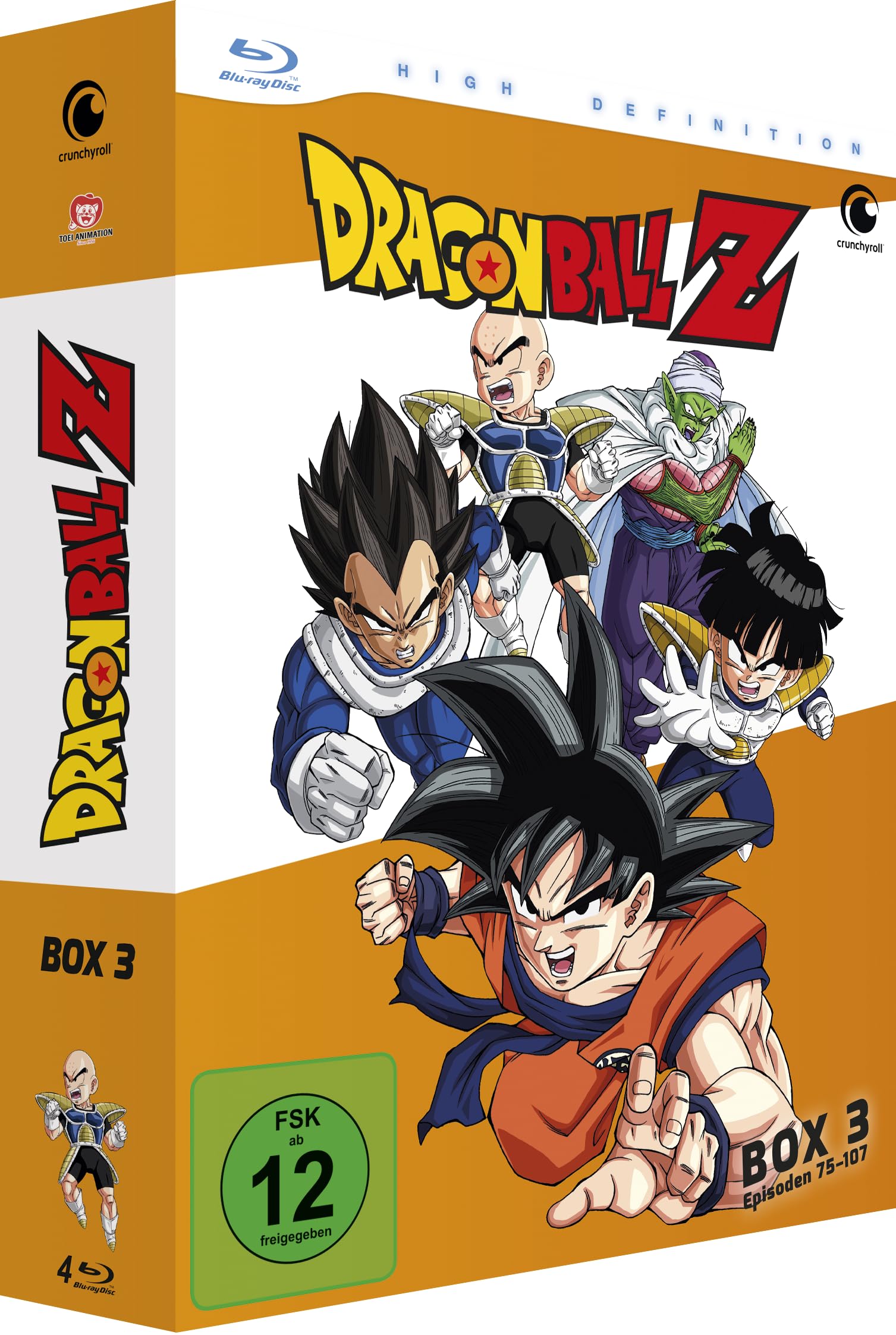 Crunchyroll Dragon Ball Z Blu-ray Box Set Box 3 (Episoden 75-107)