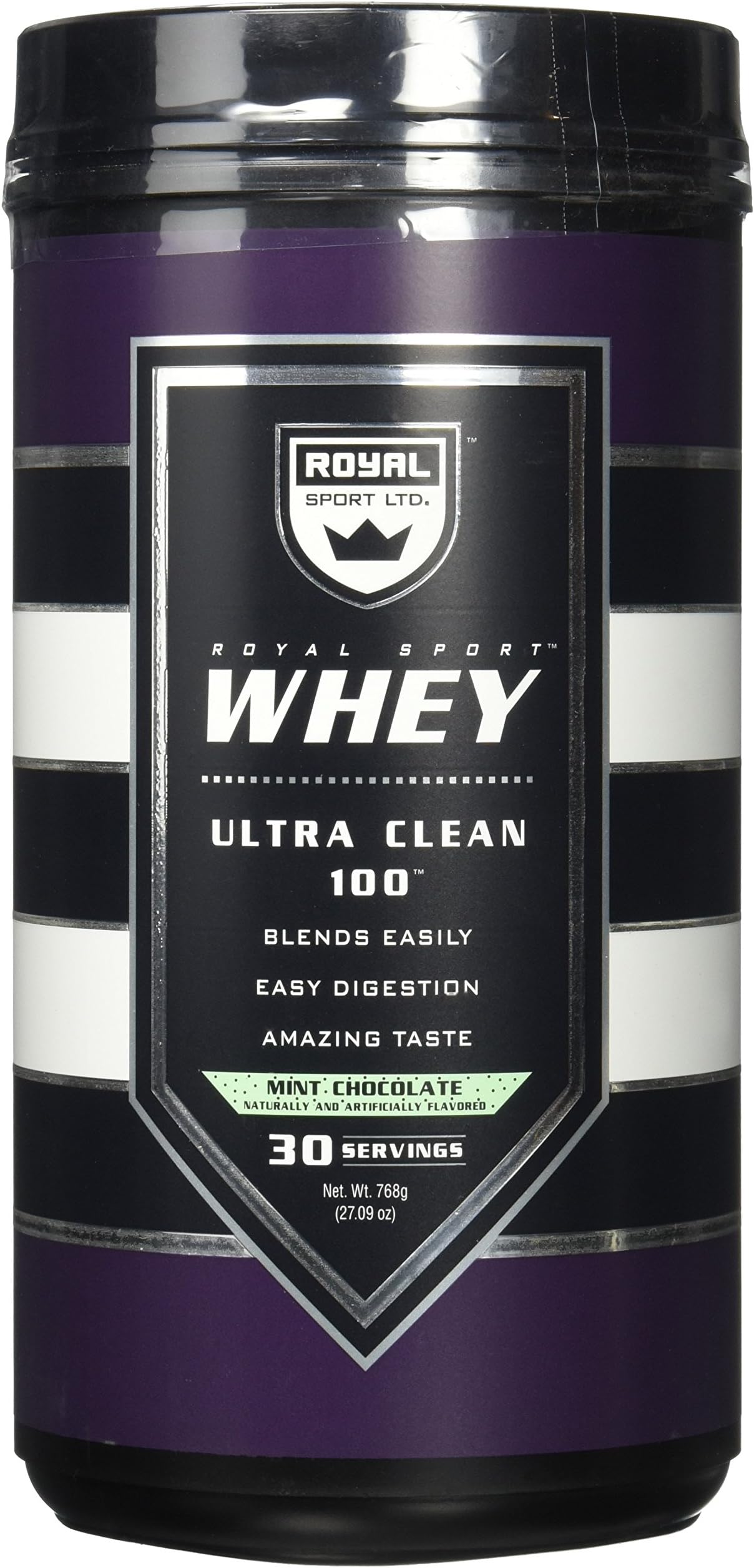 Royal Sport LTD. Whey, Ultra Clean 100, Mint Chocolate, 30 Servings