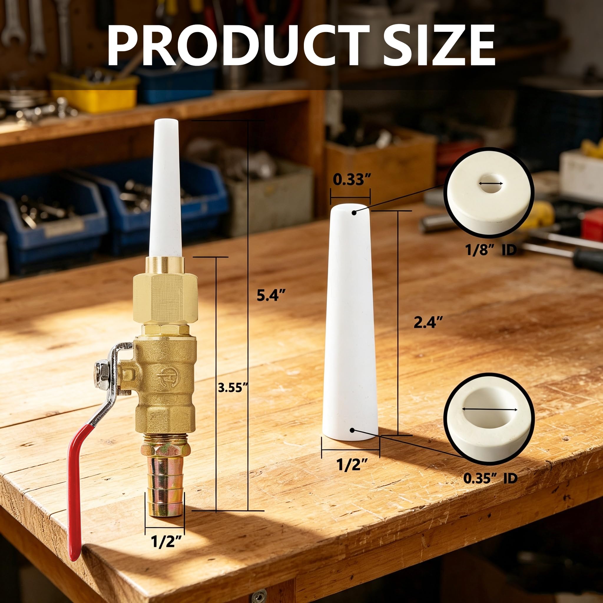 Ceramic Sandblasting Nozzles - Durable & Long-Lasting -3 Ceramic Sandblasting Nozzles - Durable & Long-Lasting -3