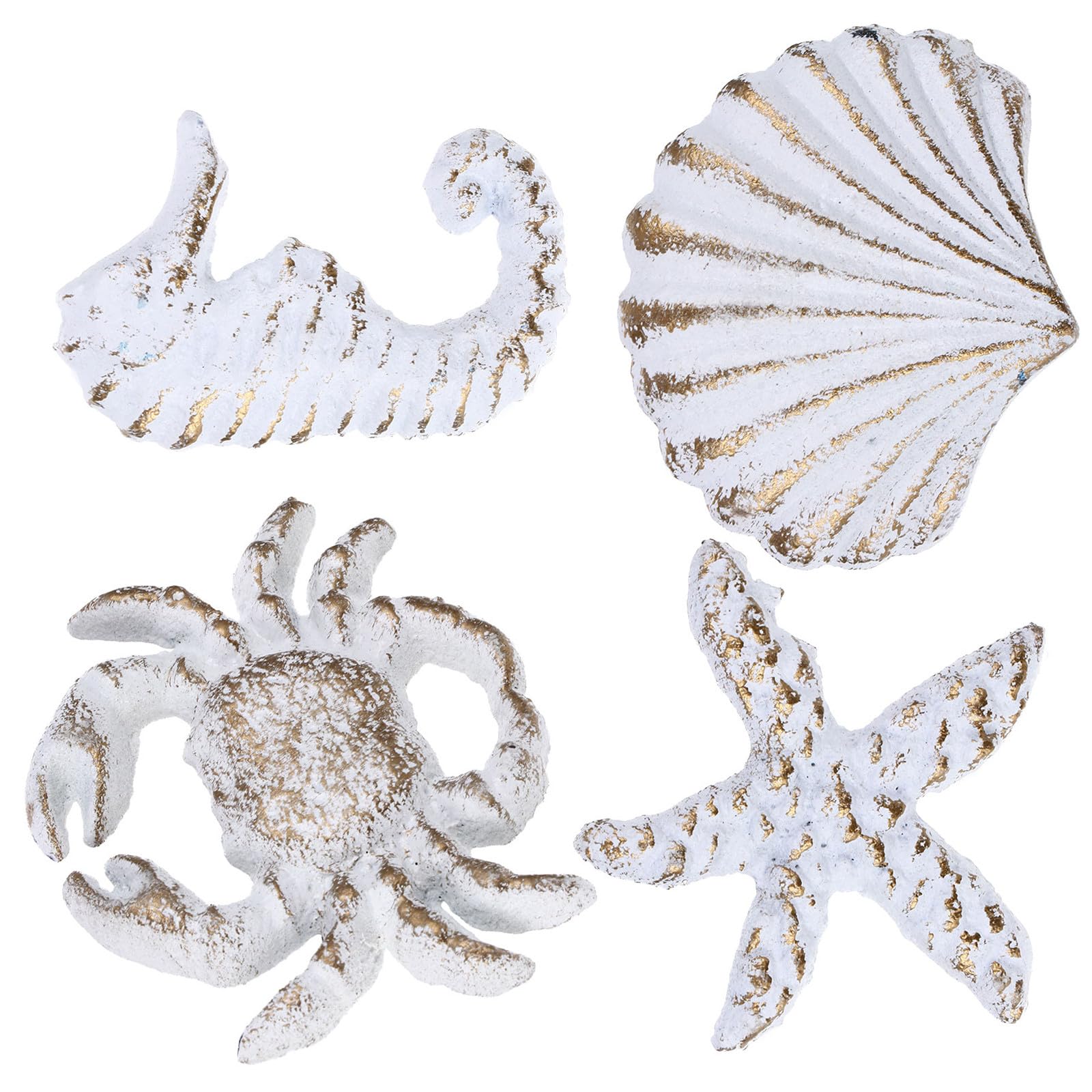 Boutons Vintage Fonte Yardenfun poignées rondes en fer blanc haute résistance pour placard