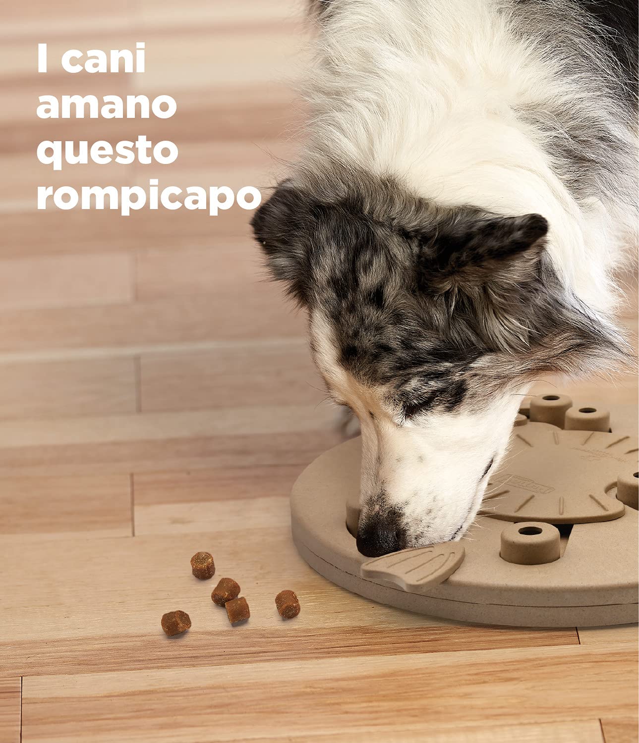 Nina Ottosson di Outward Hound Dog Worker - gioco rompicapo interattivo per cani - erogatore di ricompense - marrone chiaro