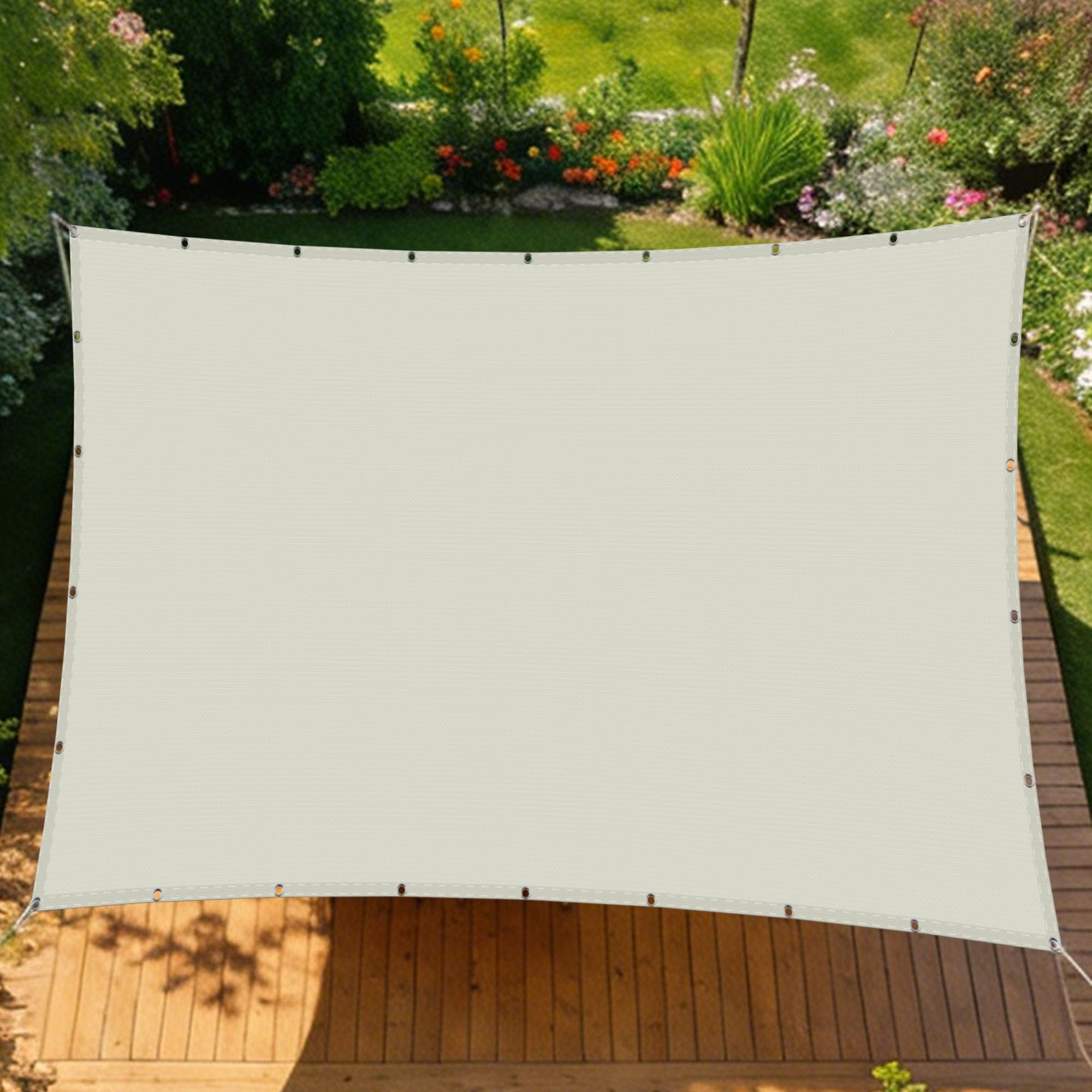 Voile d'ombrage contre le vent et la chaleur pour protéger votre balcon