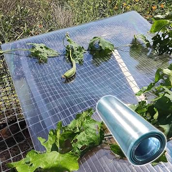 Polycarbonate Roofing Sheets,0.8mm Replacement Plastic Roof Panels,Greenhouse Cold Frame Cover,Rainproof Uv Resistant Glassfiber Sheet,Daylighting Panel,Easy to Bend and Cut,WL-5979in