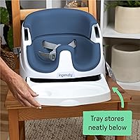 Vista 5 de Ingenuity Asiento base para bebé 2-en-1 con bandeja auto-guardable para alimentación y piso - Cielo nocturno