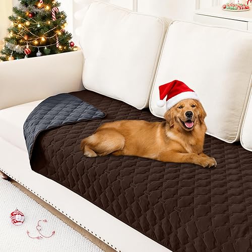 Smiry - Manta impermeable suave, reversible y lavable para perros, cama para gatos y perros a prueba de fugas, funda para sofá y muebles, 30 x 70