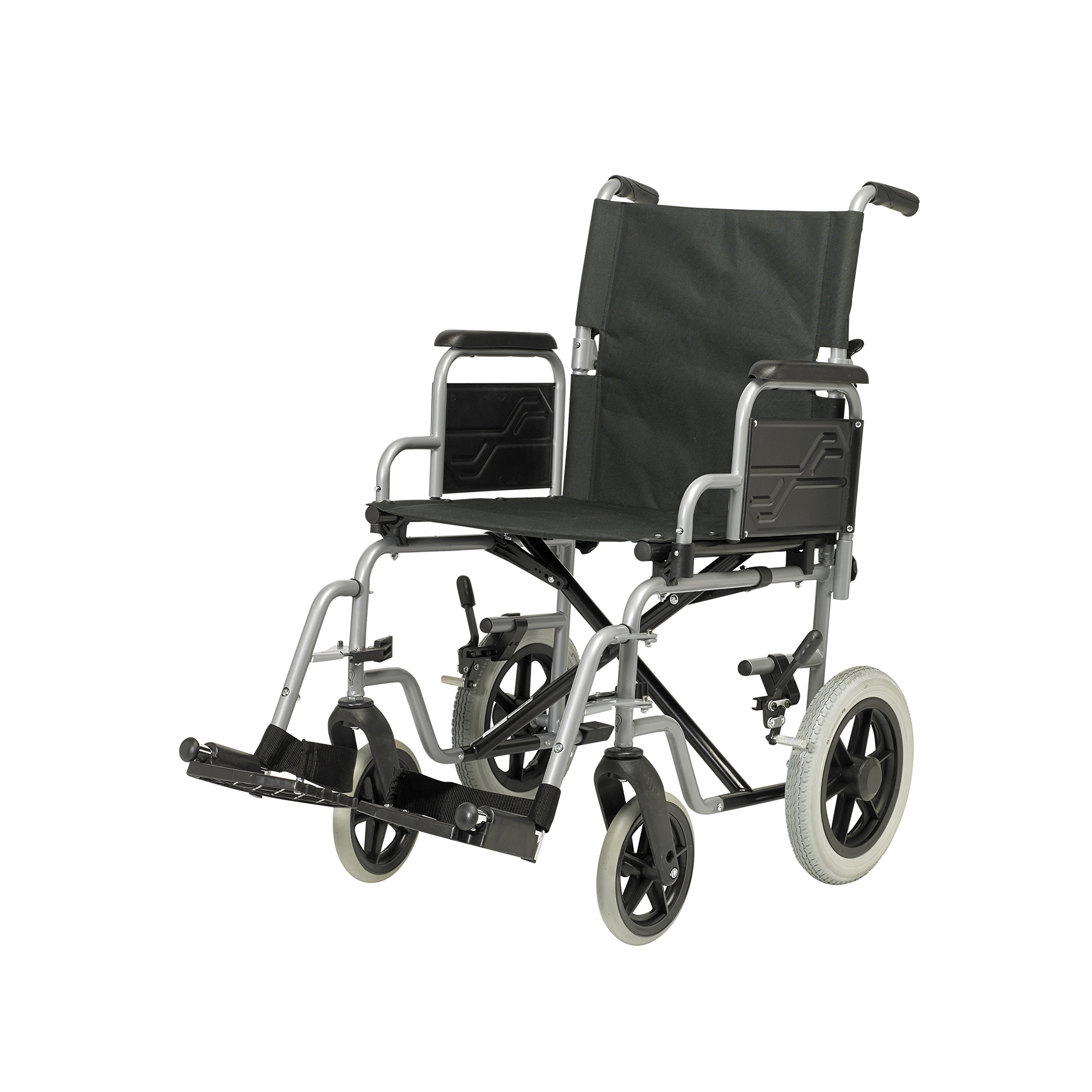 Days Whirl Attendent Propelled Wheelchairs, Designed to Be a Simple Yet Versatile, Ensures Great Manoeuvrability, 43cm (17")