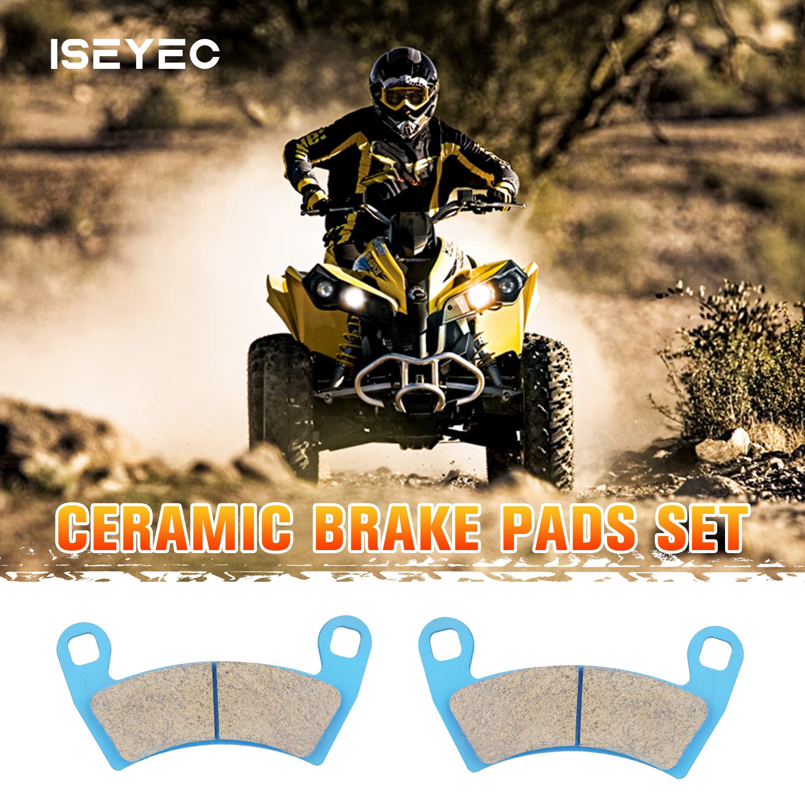 Kit Balatas Delanteras Y Traseras Polaris Rzr Xp1000 14-20 | Meses Sin