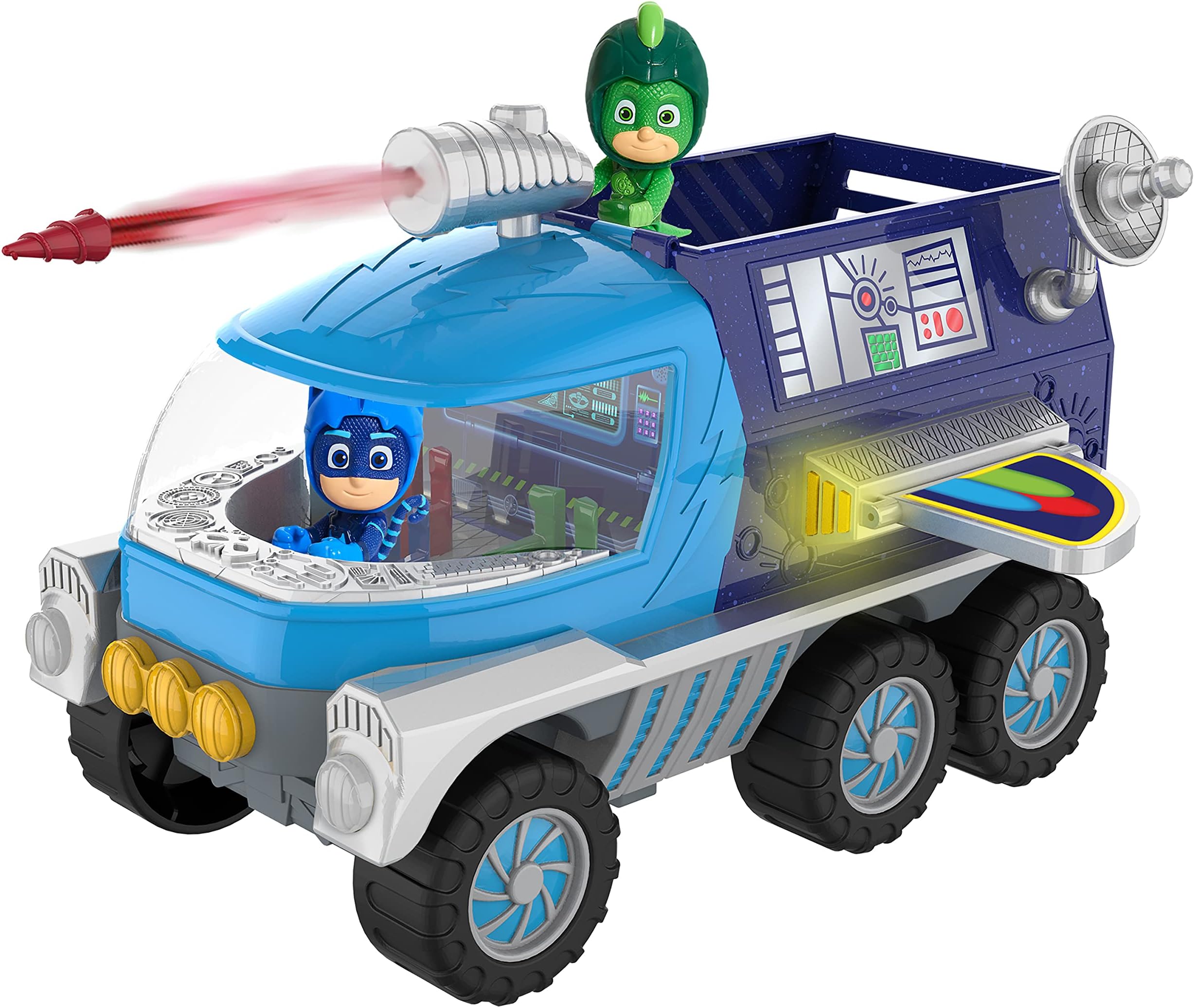 PJ Masks Super Moon Adventure Mega Rover, Kids Toys for Ages 3 Up by Just Play