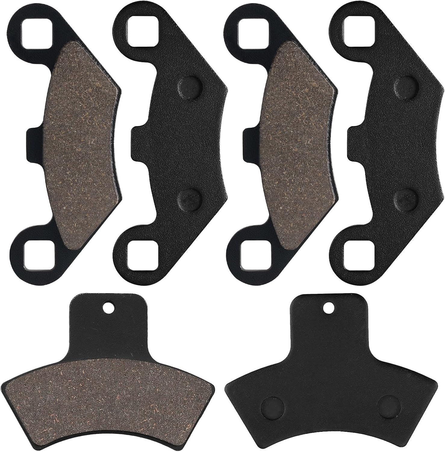 Front and Rear Brake Pads for Polaris Sportsman 335 500 400 4x4 HO Scrambler 400 500 Trail Blazer 250 400 Magnum 500 325 Boss 330 325 Xpedition 325 Xplorer 400 Diesel 455