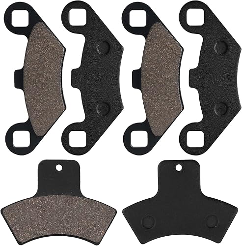 Miniatura 8 de Pastillas de freno delanteras y traseras de repuesto para Polaris Sportsman 500 335 400 500 4 x 4 RSE HO Scrambler 400 Trail Blazer 250 Scrambler