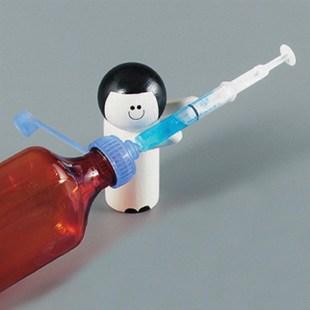 Baxa - Baxa Adapta-Cap, Size M, 24 Mm