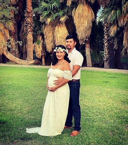 Miniatura 7 de Floral Fall - Corona ajustable para novia, flor, guirnalda, flor, corona de pelo, Halo F-83