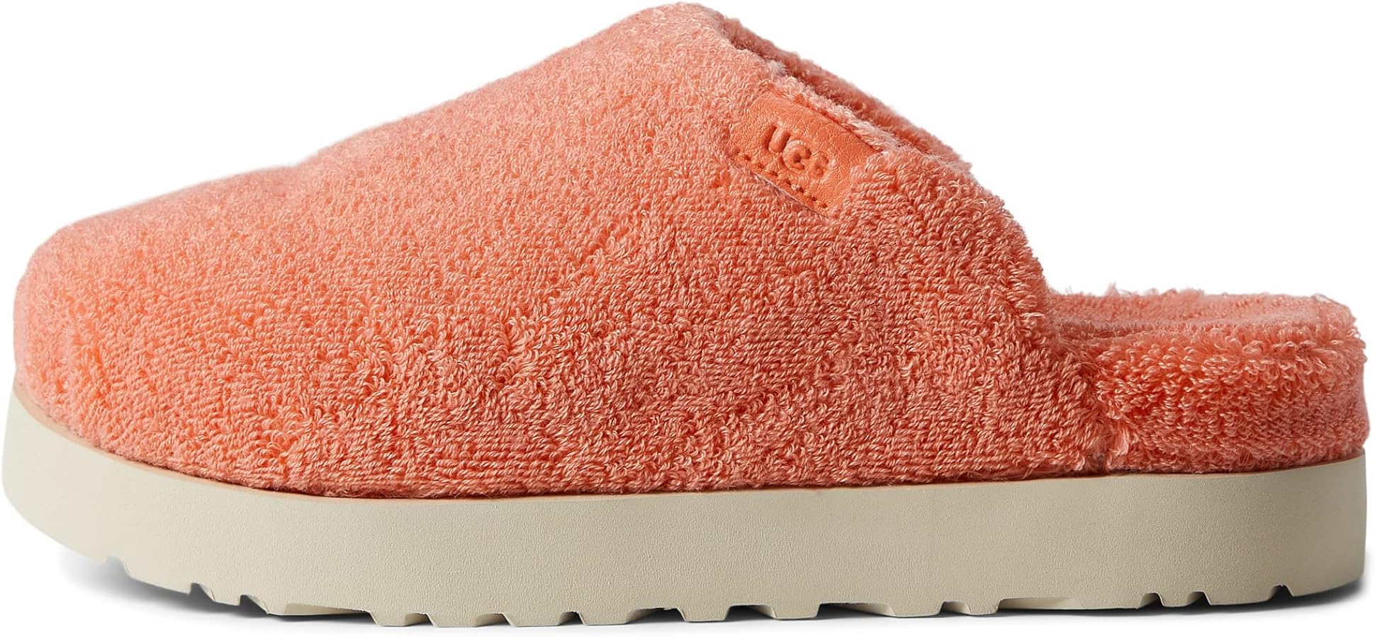 Amazon.com | UGG Fuzz Sugar Terry Slide Peach Bliss 12 B (M) | Slides