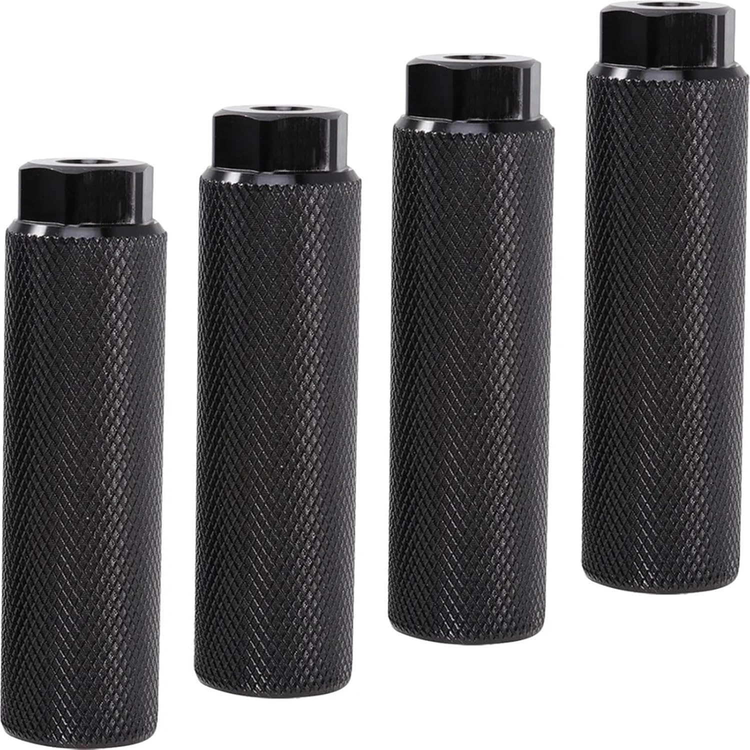 Bike Pegs 12pcs Bike Pegs Foot Pedals Aluminum Alloy for Mountain Bicycles Anti Skid Wear Resistant Sturdy Portable Cycling Accessories