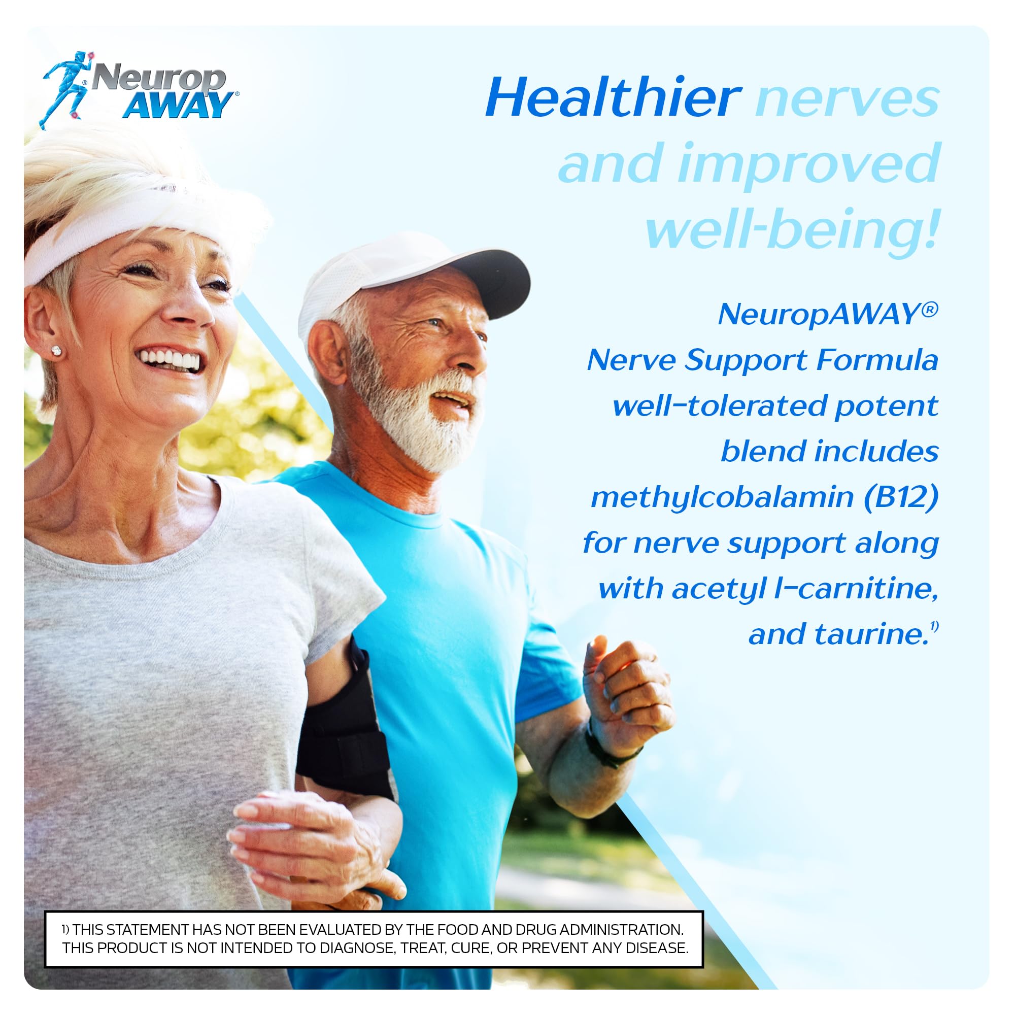 NeuropAWAY Nerve Support Supplement – Taurine, R-Alpha Lipoic Acid, Acetyl-L-Carnitine & Vitamin B12 – Supports Healthy Nerve Function As You Age - 60 Capsules — Amazon image 4