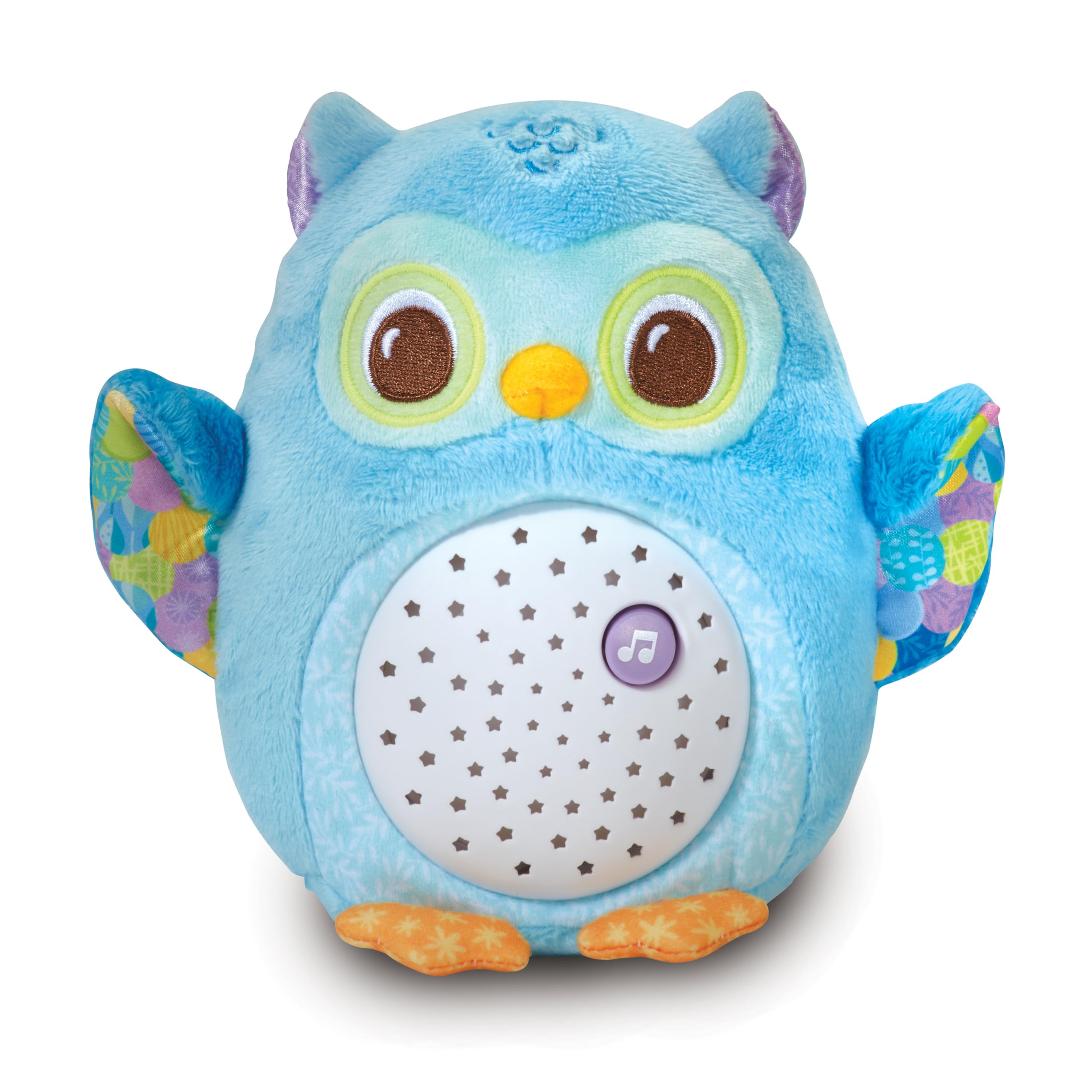 VTech-Baby Proyector Peluche Búho estrellitas, Luz Nocturna, Música y Sonidos relajantes para calmar a tu bebé, Ayuda para Dormir, Juguete bebés recién Nacido, Versión Española