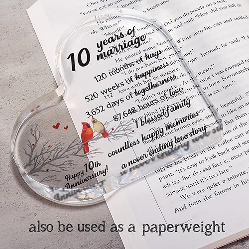 Miniatura 5 de Regalos de recuerdo de aniversario 40 para aniversario de boda 540, regalos de 40 años de matrimonio, recuerdo de corazón de aniversario para