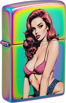 Zippo Lighter Pop Art Pin-up Girl - Multi-Color 46906