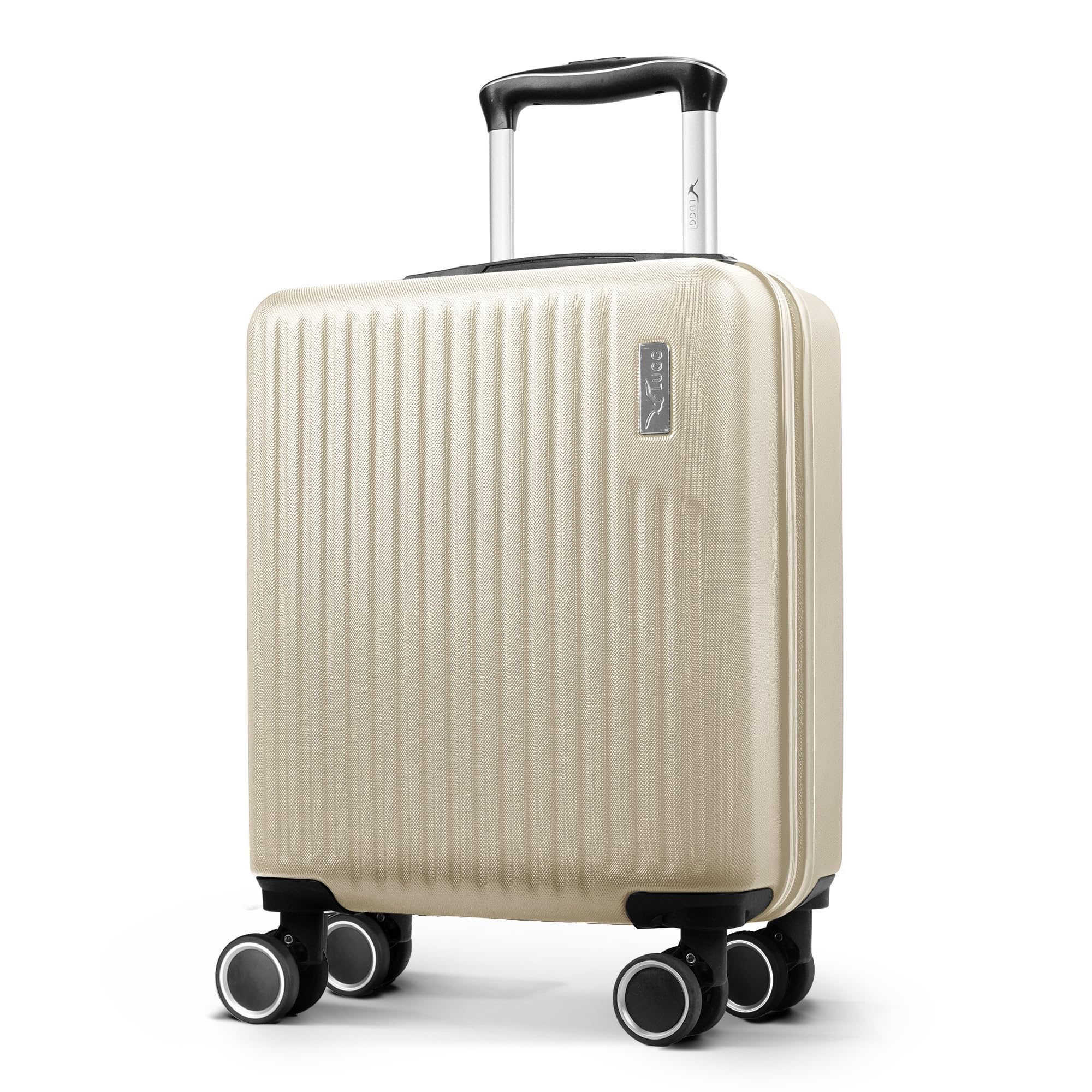 LUGG 20inch Vacay Suitcase ABS Luggage with TSA Indent Lock, Aluminium Trolley Handle, 360° Spinner Wheels, Water-Resistant & Durable Material - Airline Compatible (55 x 23 x 35cm) — view 15