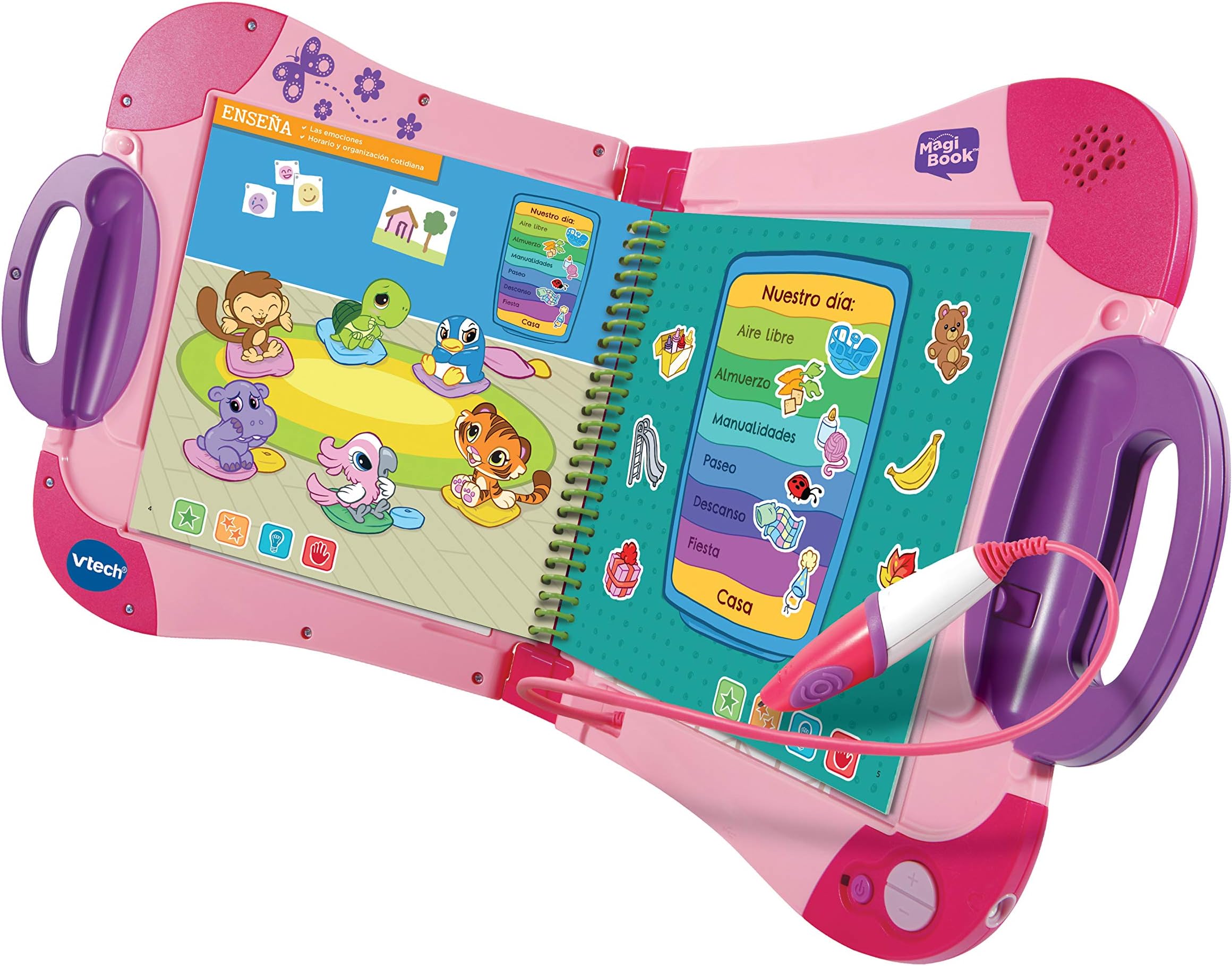 VTech – Interactive Learning System, magibook, pink